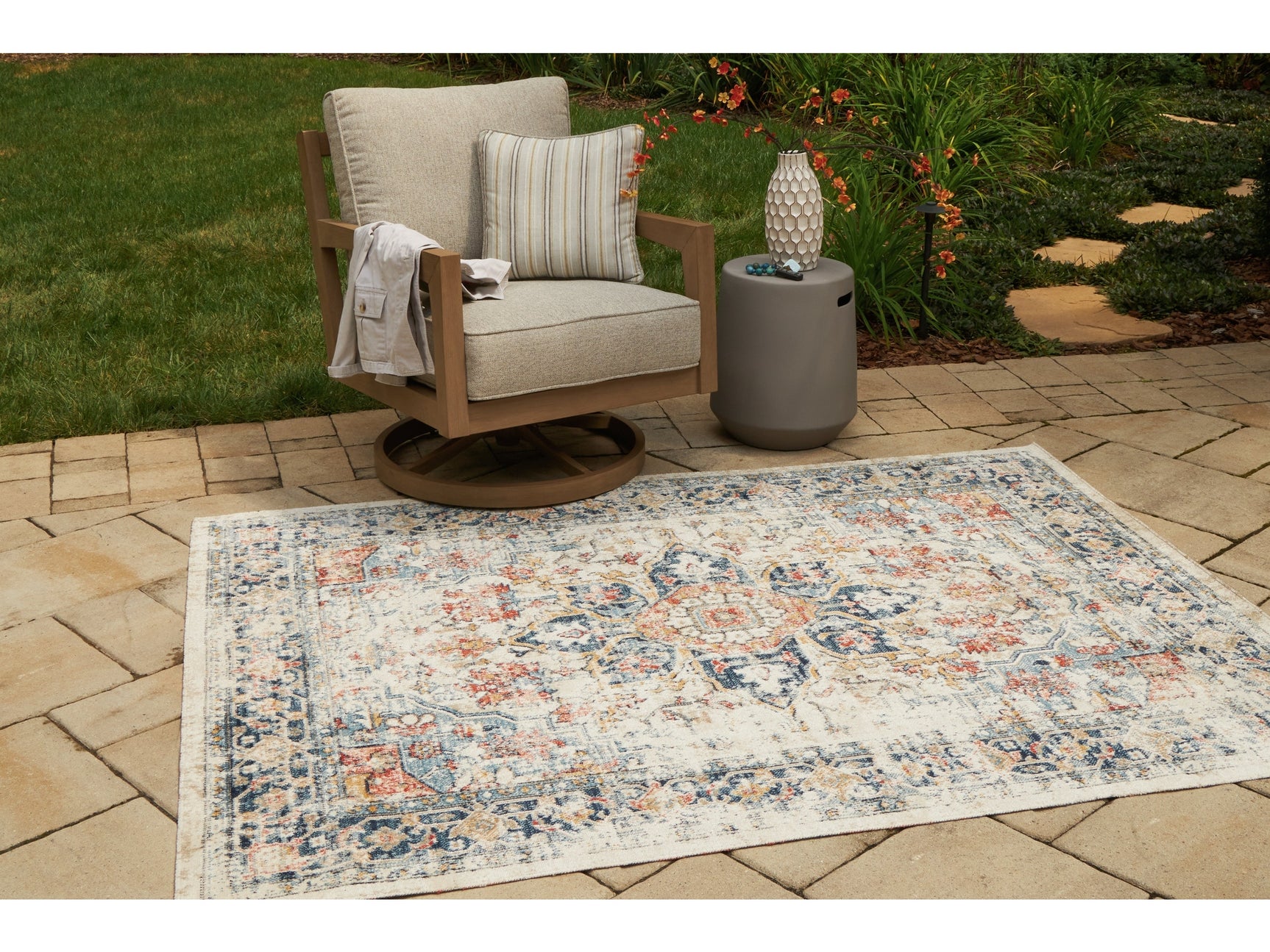 Jarrpage Multi 8 x 10 Rug (Online Special Price) - Ornate Home