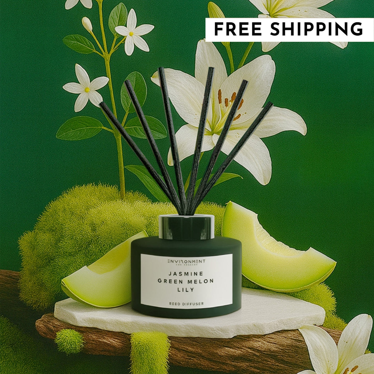 Jasmine | Green Melon | Lily Diffuser (Inspired by The Wynn Hotel®) - Ornate Home