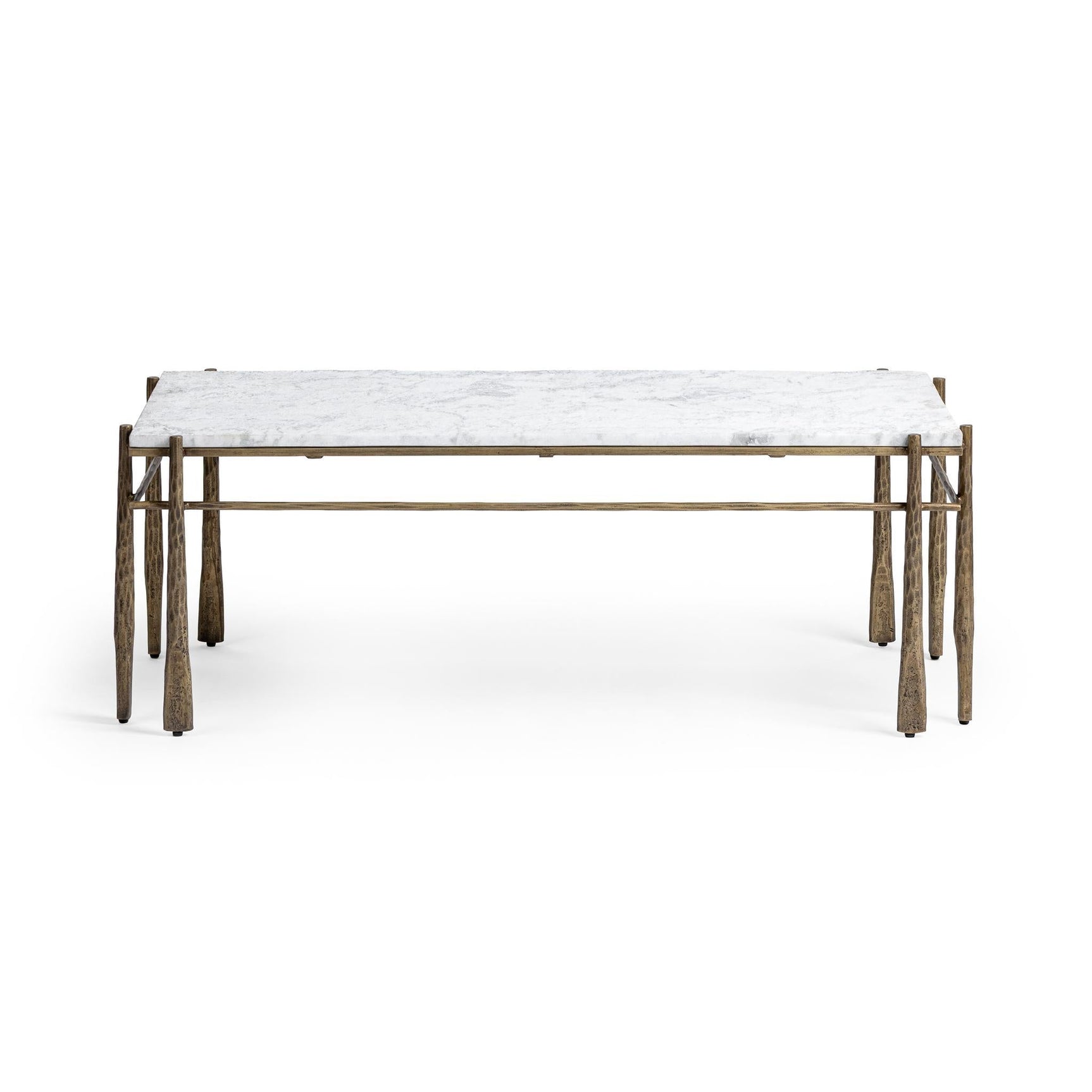 Jasmine Moonstone White Coffee Table - Ornate Home