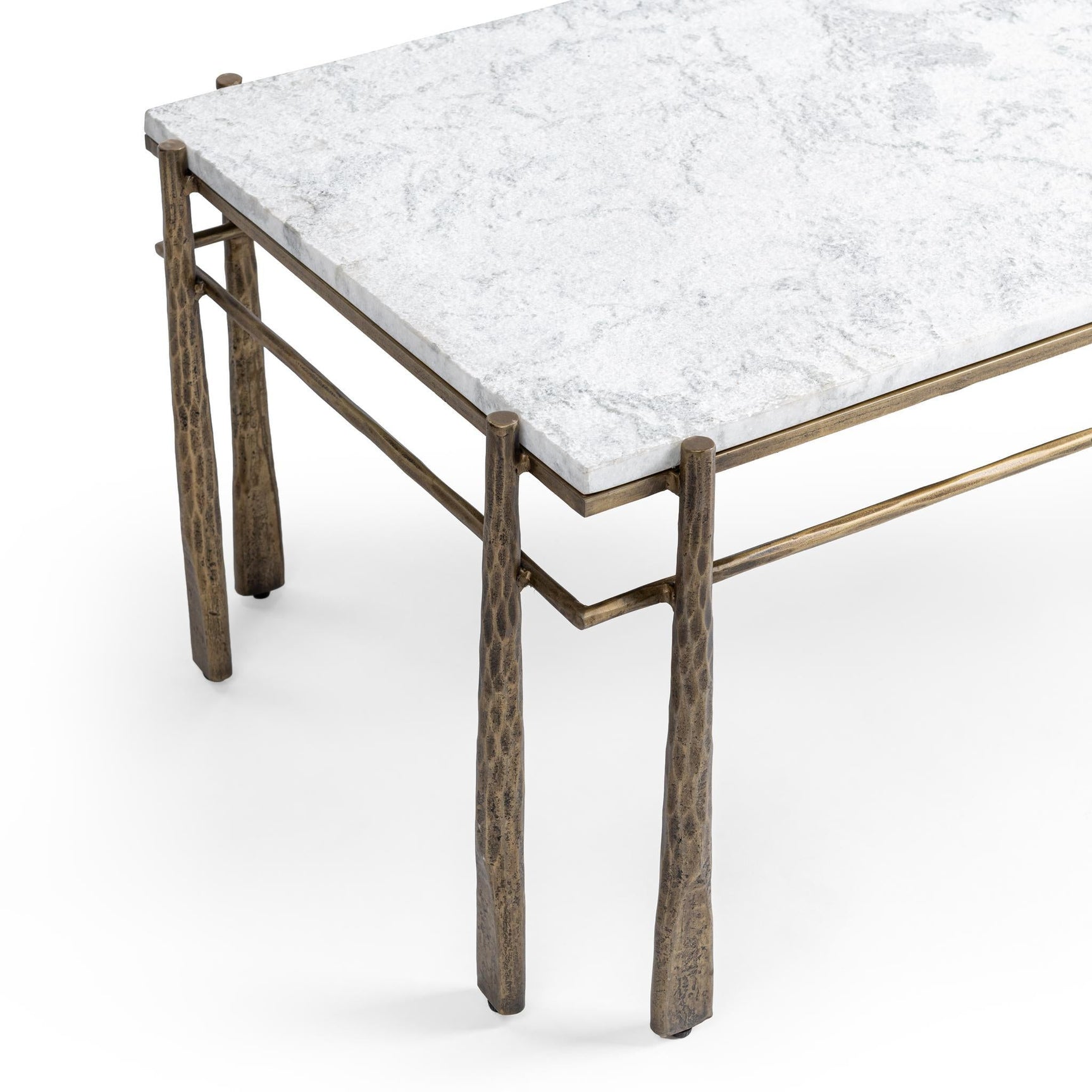Jasmine Moonstone White Coffee Table - Ornate Home