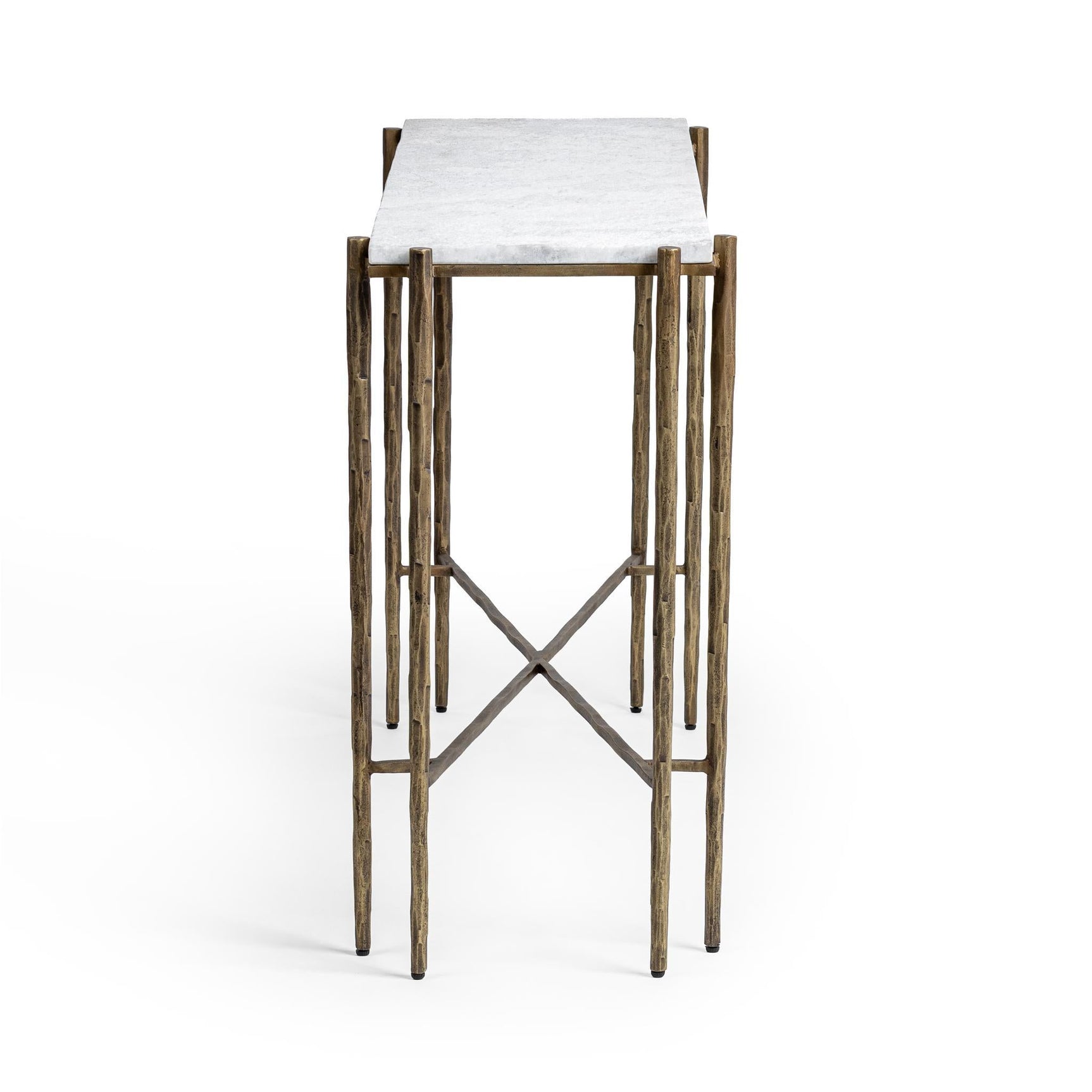 Jasmine Moonstone White Console Table - Ornate Home