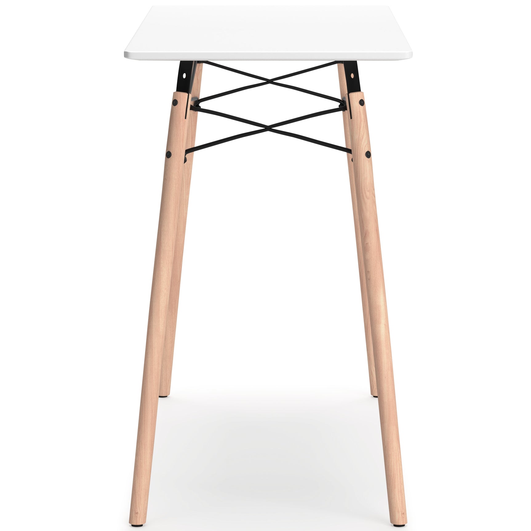 Jaspeni White/Natural Home Office Desk (Online Special Price) - Ornate Home