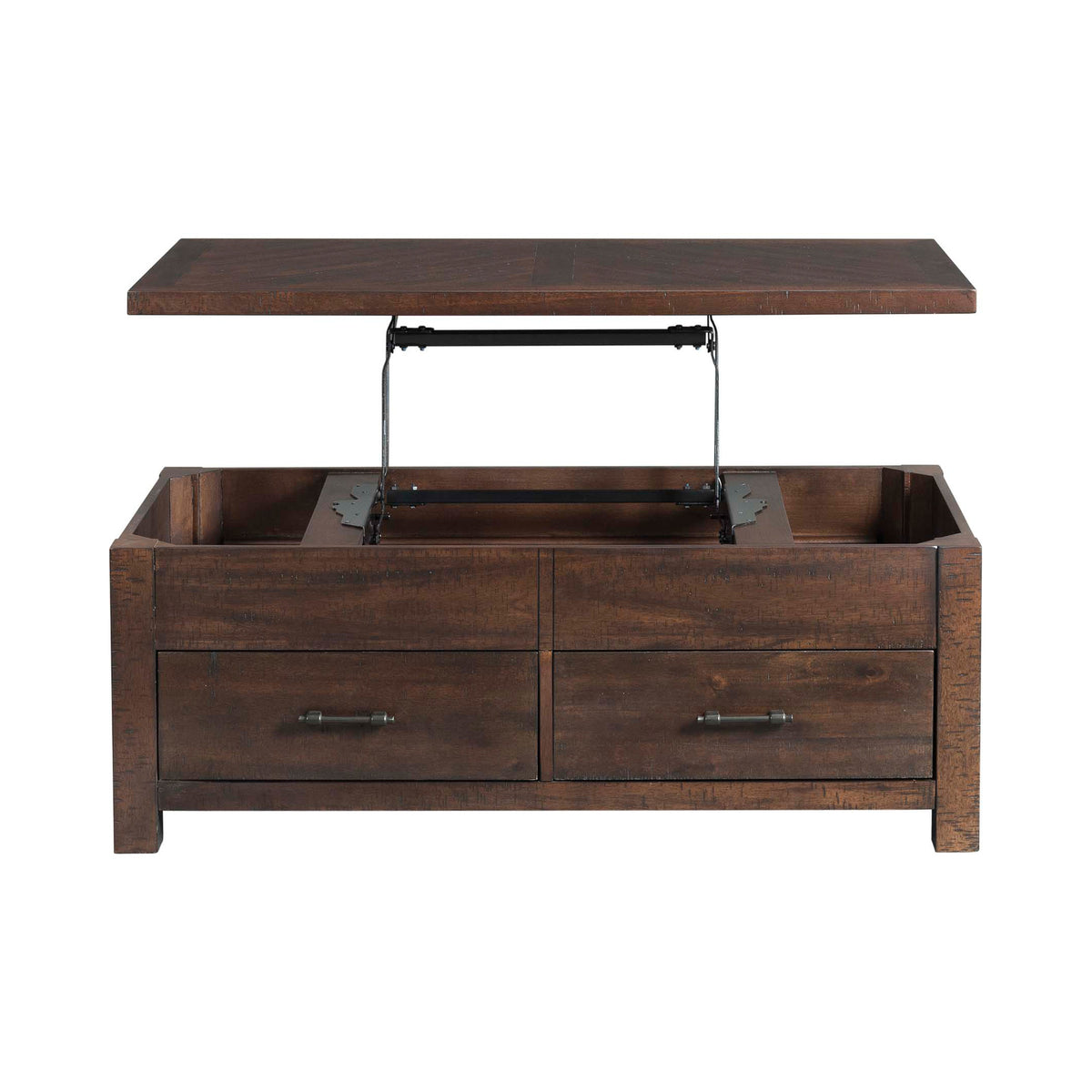 Jax Cherry Coffee Table with Lift Top - Ornate Home