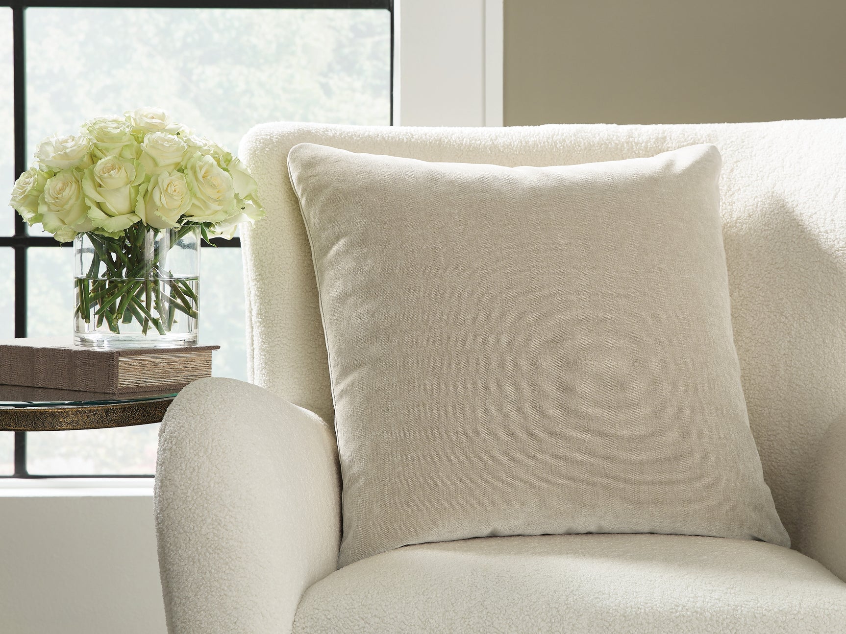 Jaxkins Warm Gray Pillow (Set of 4) (Online Special Price) - Ornate Home