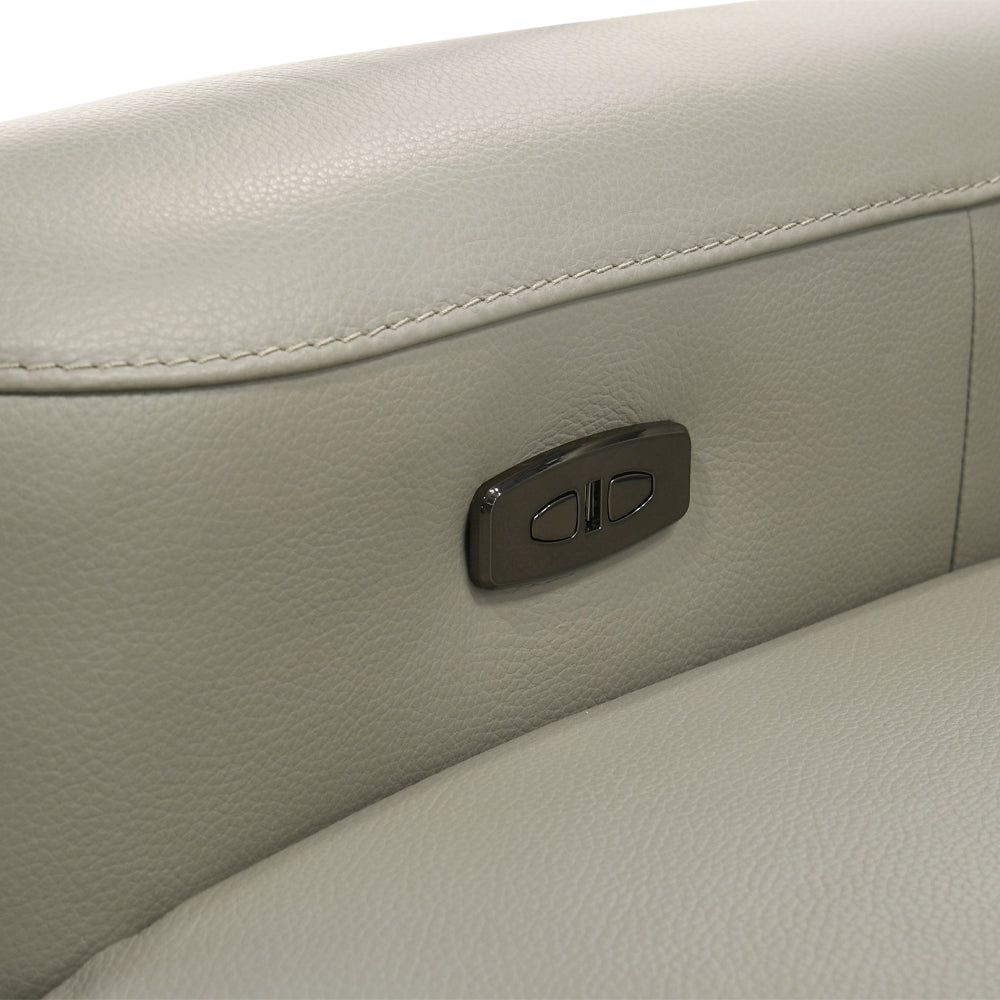 Jayke Light Gray Power Motion Sectional Sofa - Ornate Home