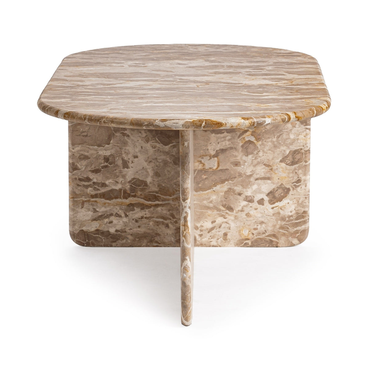 Jaylani Desert Drift 47" Oval Coffee Table