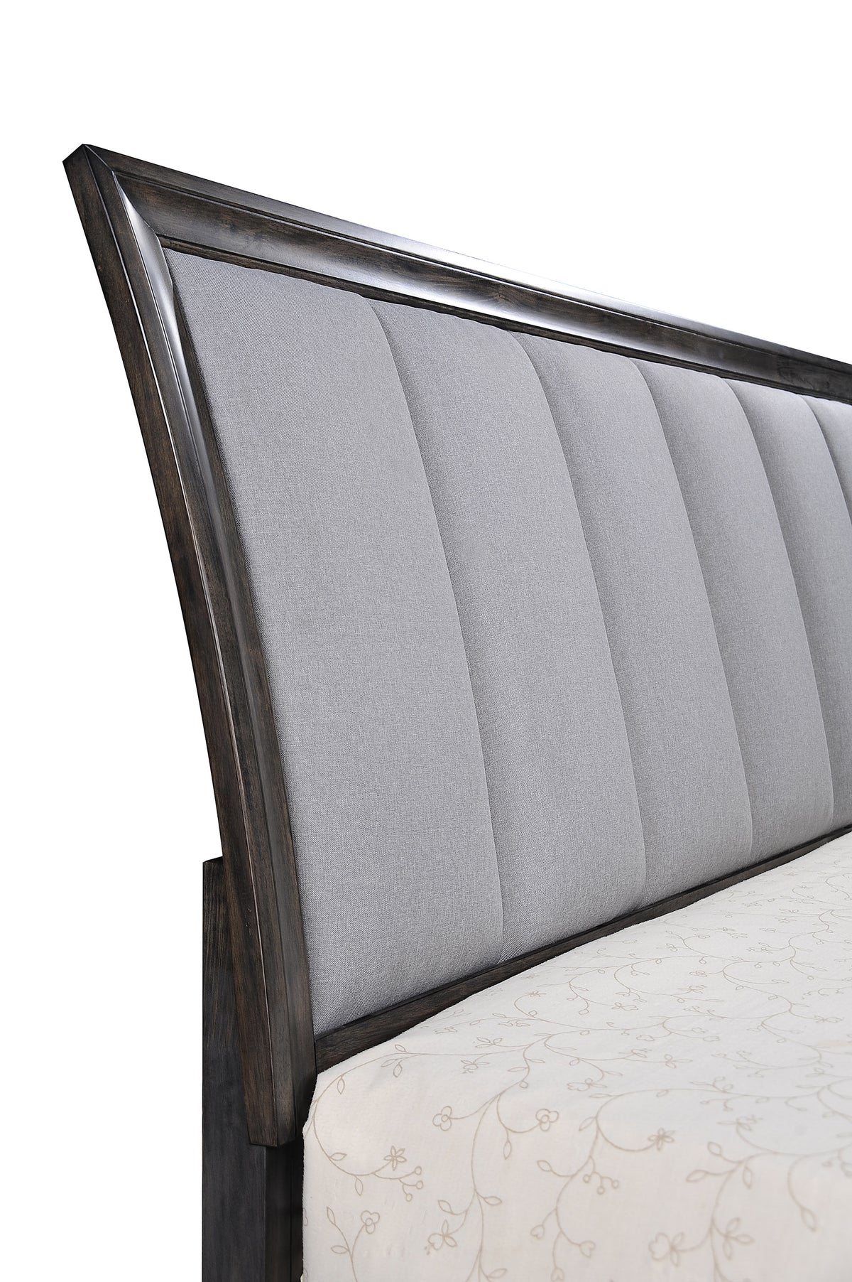 Jaymes Gray Sleigh Storage Platform Bedroom Set - Ornate Home