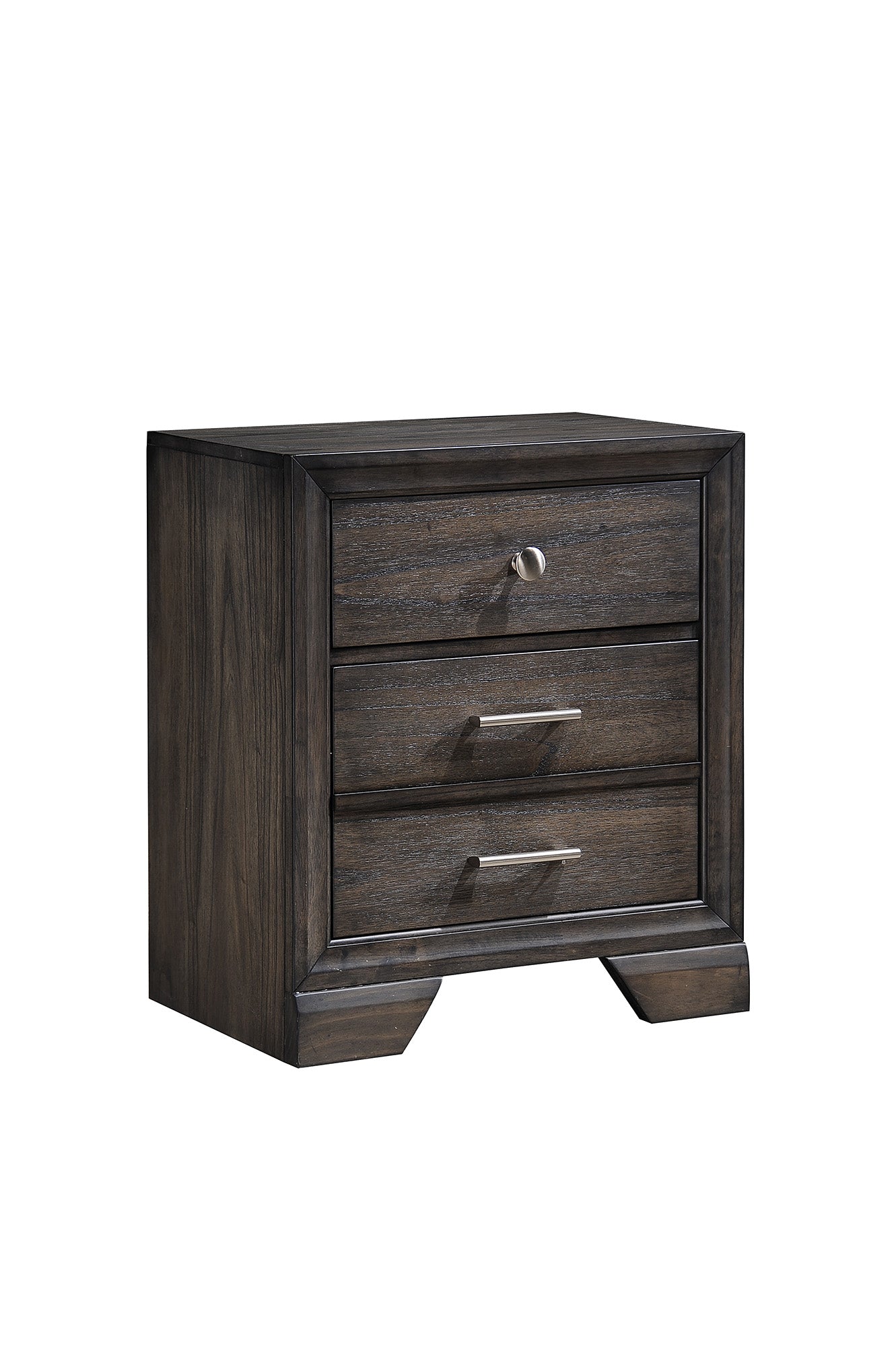 Jaymes Gray Sleigh Storage Platform Bedroom Set - Ornate Home