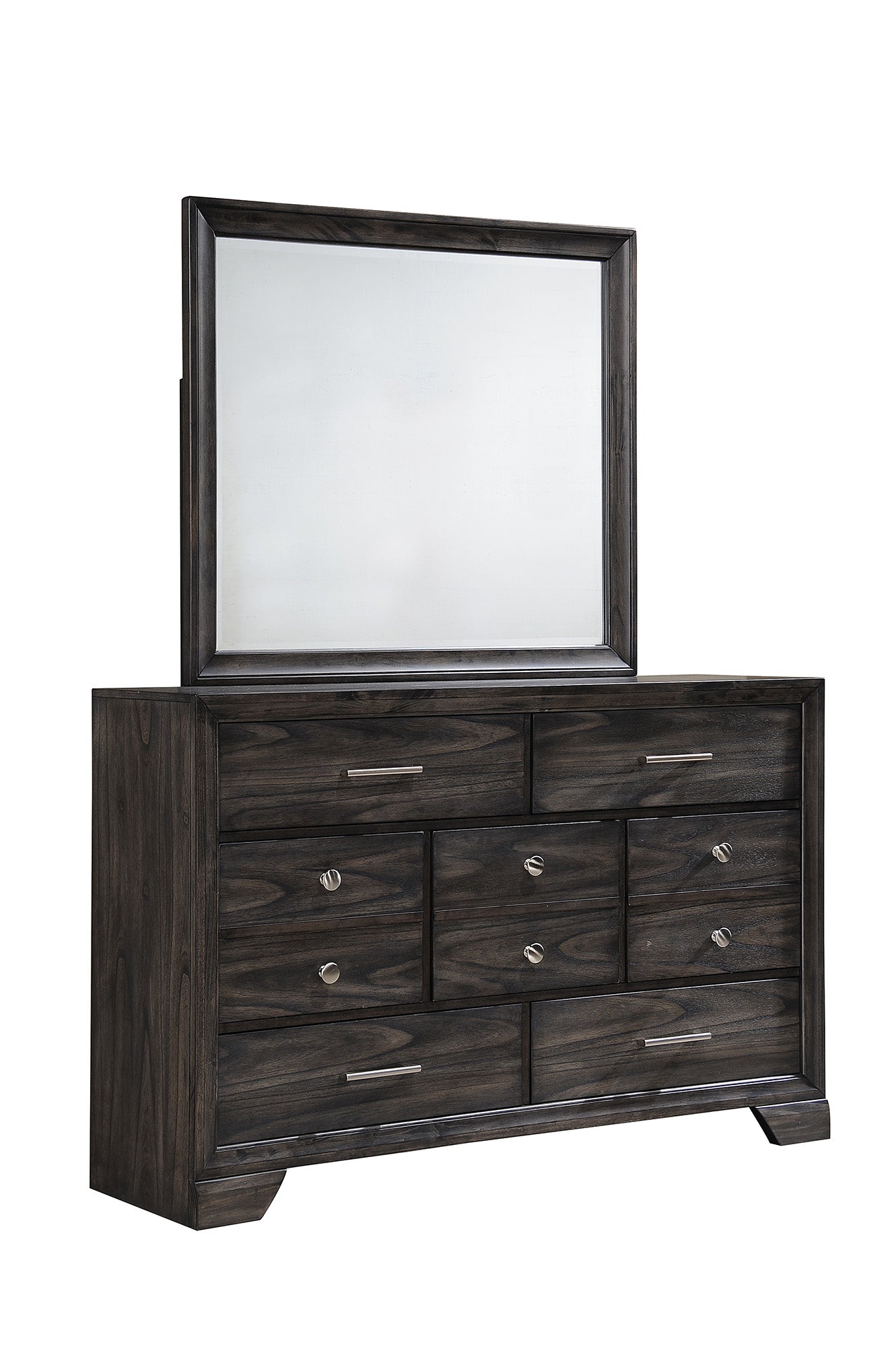 Jaymes Gray Sleigh Storage Platform Bedroom Set - Ornate Home