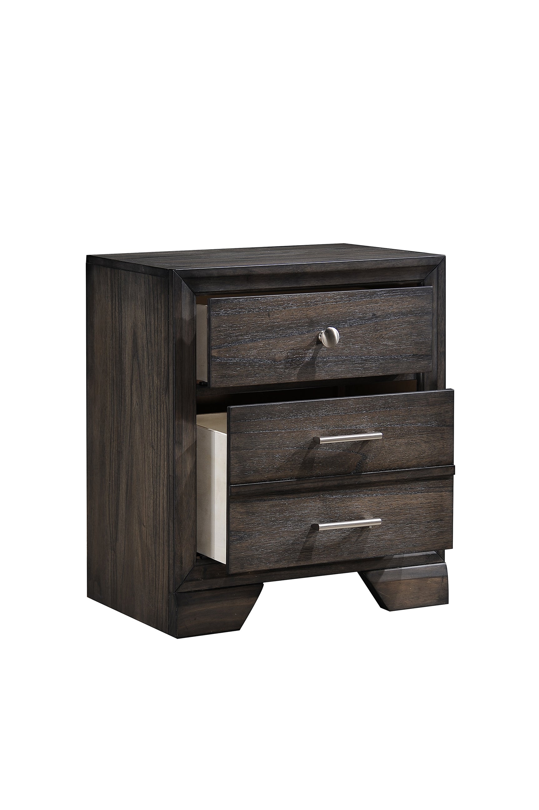 Jaymes Gray Sleigh Storage Platform Bedroom Set - Ornate Home