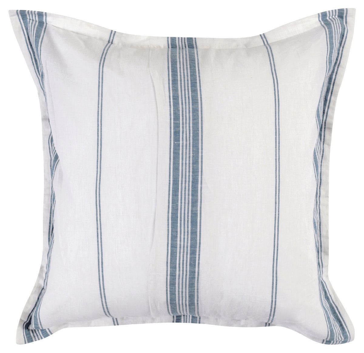 Jayson Blue Stripe Linen Cashmere Duvet Collection - Ornate Home