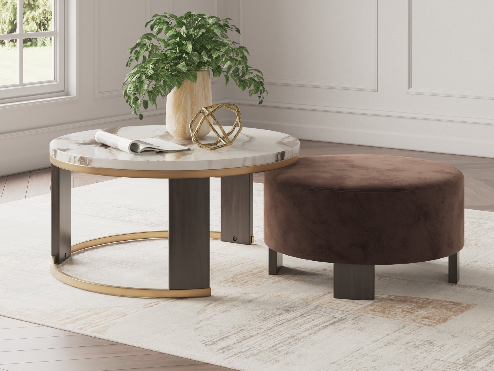 Jazmore Multi Coffee Table and 2 Ends (Online Special Price) - Ornate Home