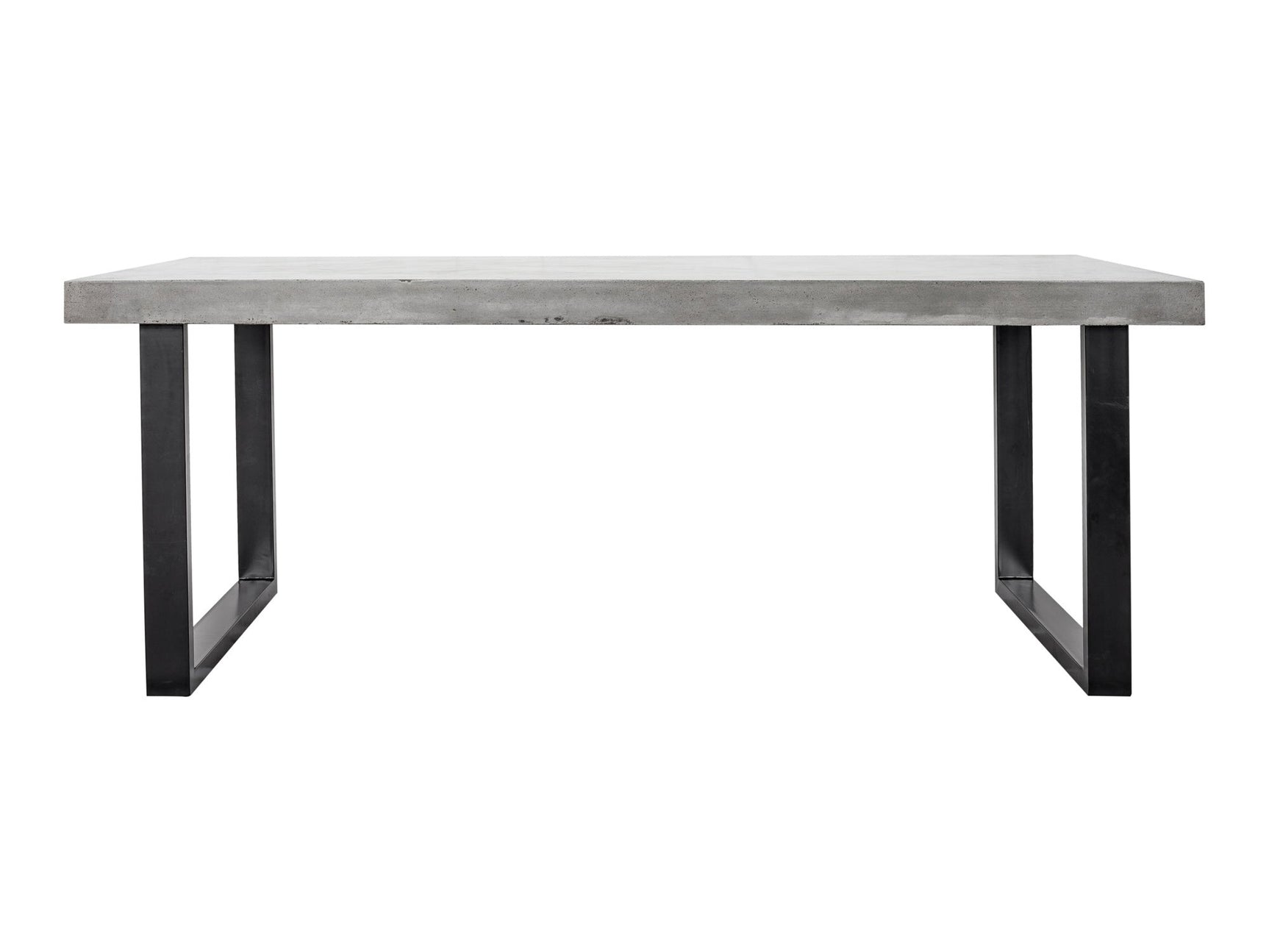Jedrik Dark Grey Large Outdoor Dining Table - Ornate Home