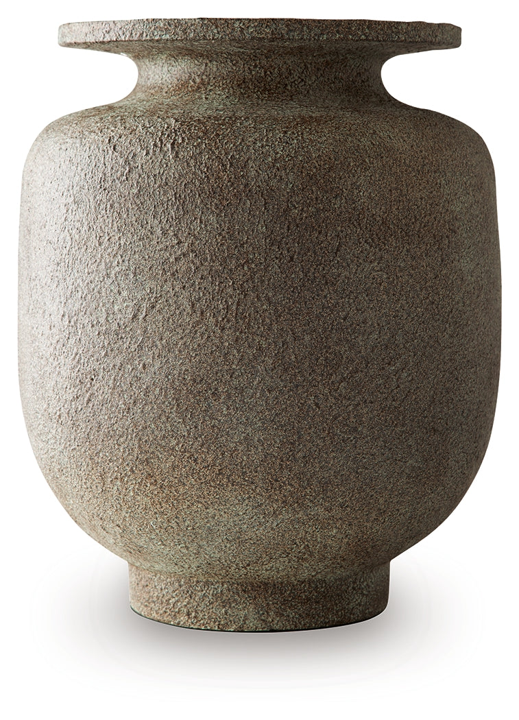 Jedwick Gray/Brown Vase - Ornate Home