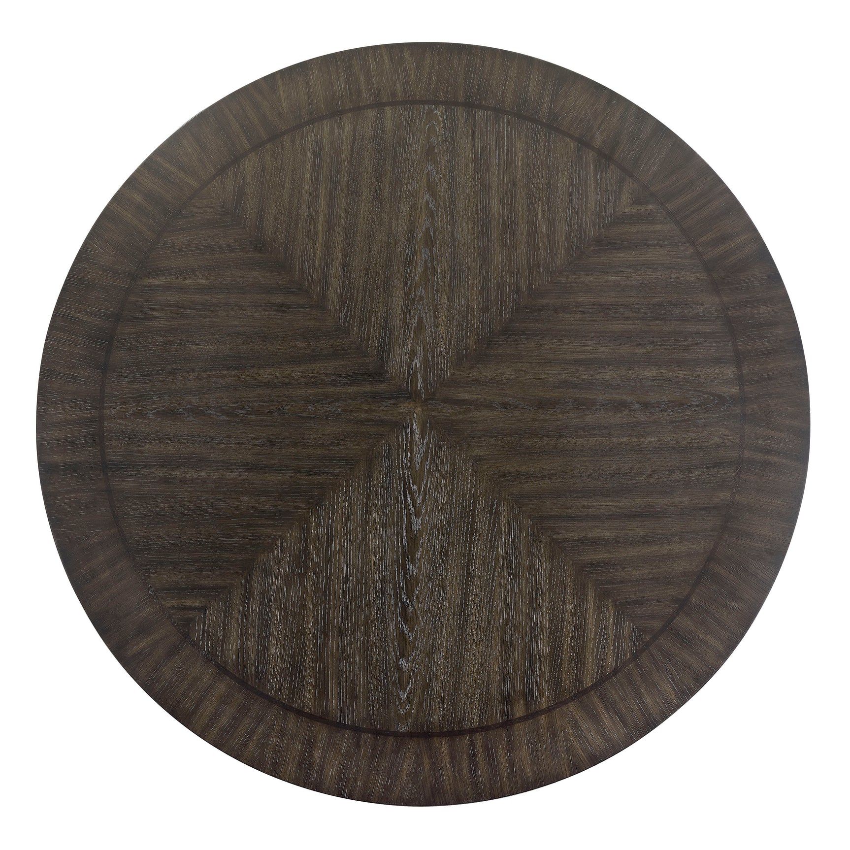 Jeffries Brown Round Dining Set - Ornate Home