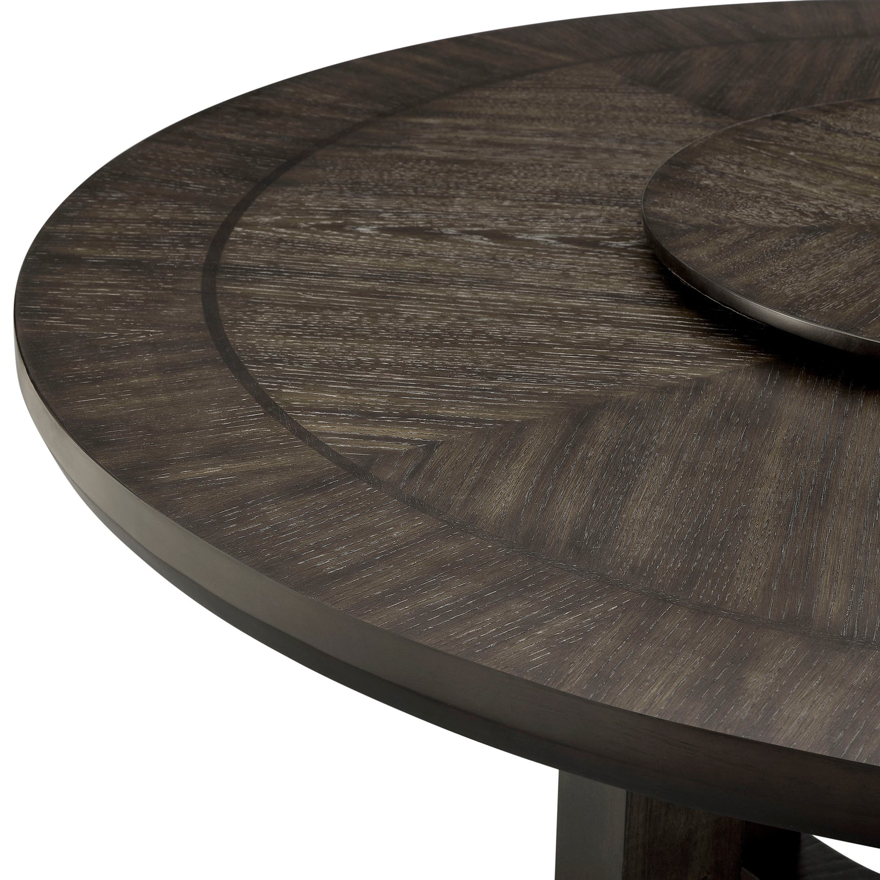 Jeffries Brown Round Dining Set - Ornate Home