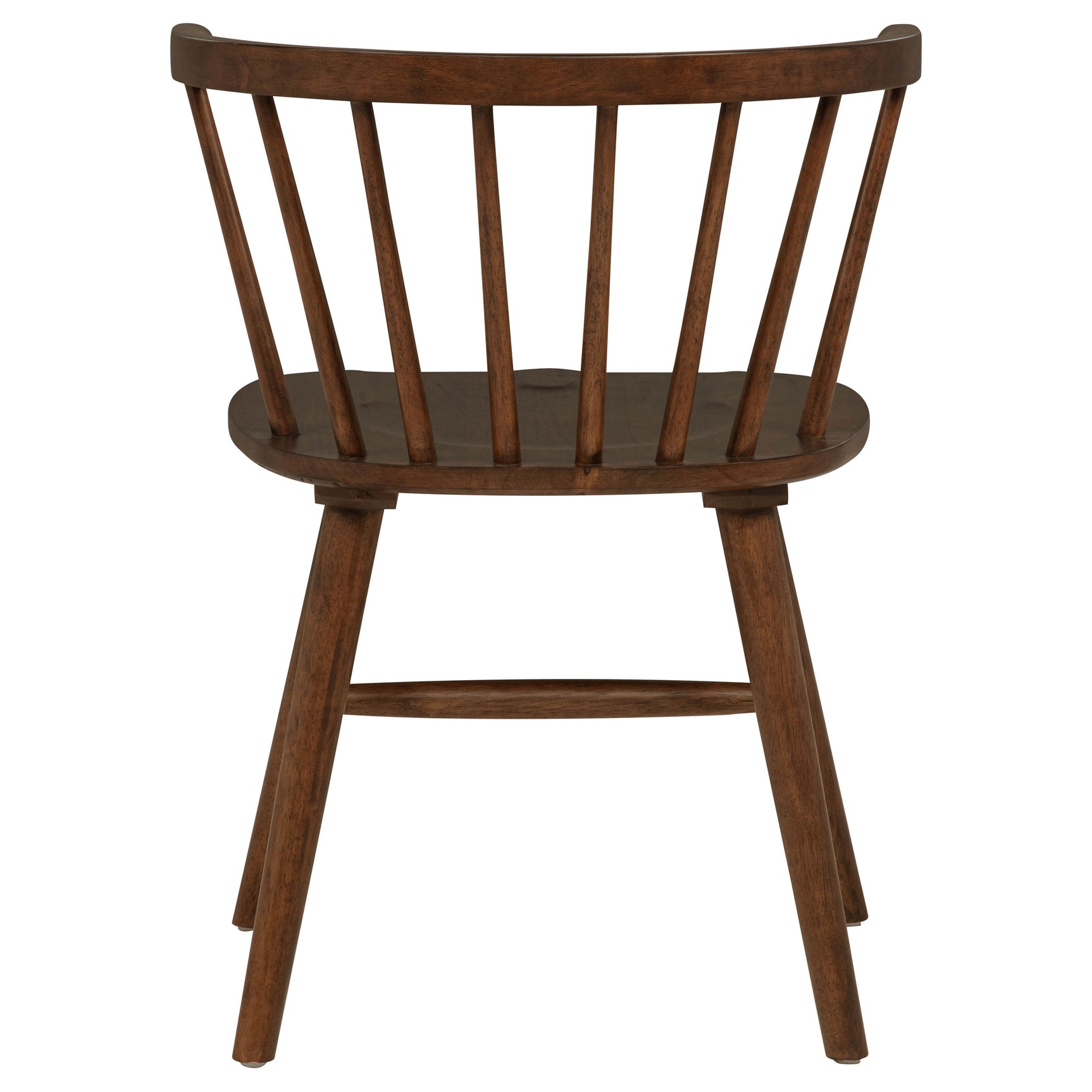 Jeffries Walnut Windsor Wood Dining Side Chair (Set of 2) - Ornate Home
