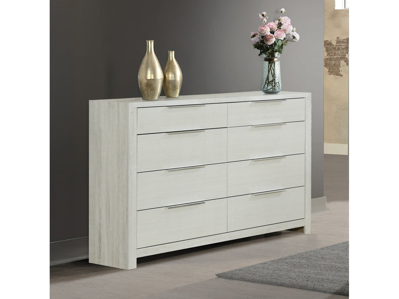 Jehoram Beige Dresser - Ornate Home