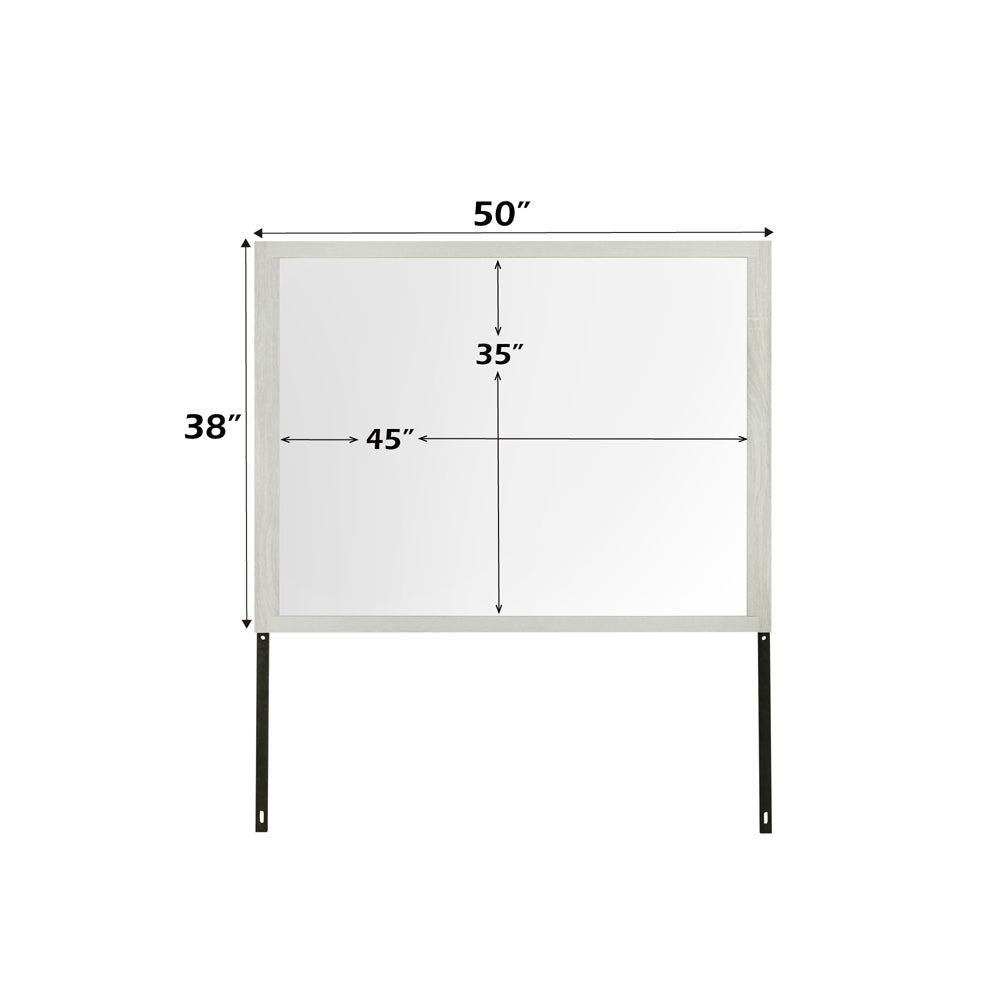 Jehoram Beige Mirror - Ornate Home