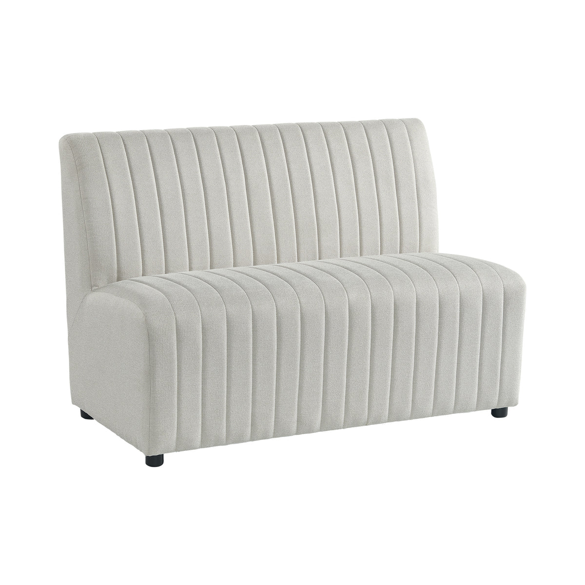 Jemma Beige Linen Upholstered Bench - Ornate Home