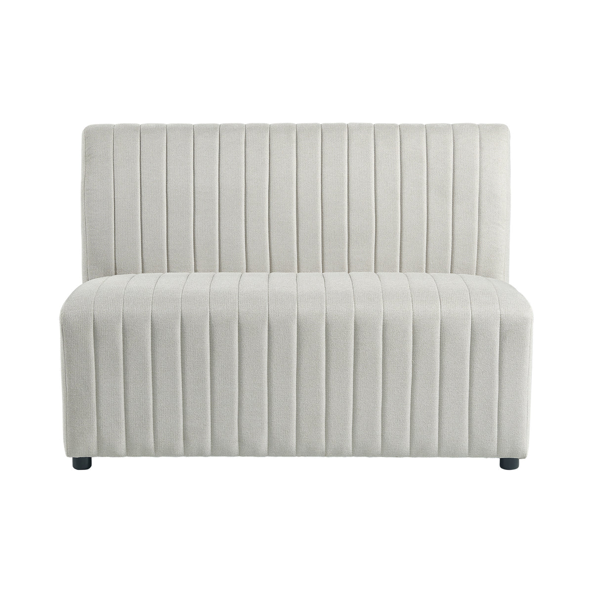 Jemma Beige Linen Upholstered Bench - Ornate Home