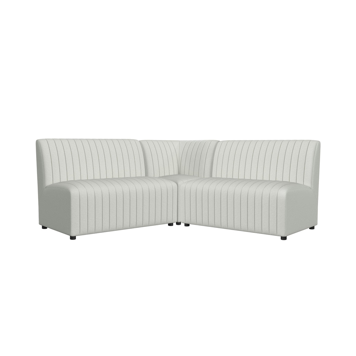 Jemma Beige Linen Upholstered Bench - Ornate Home
