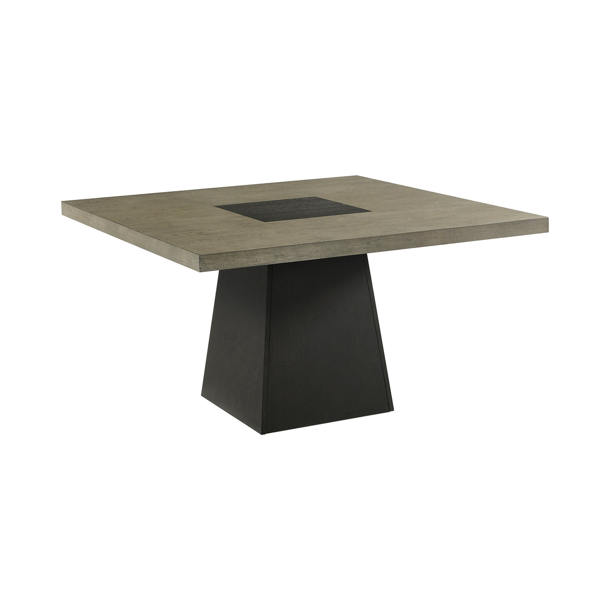 Jemma Grey/Dark Espresso Square Table - Ornate Home