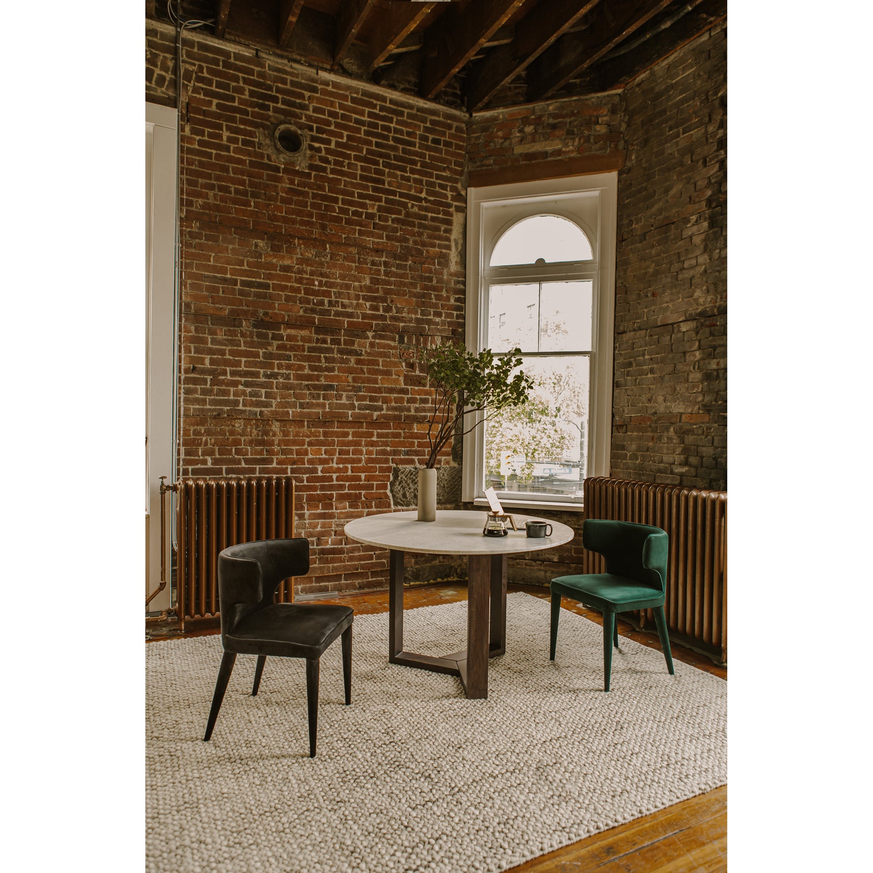 Jennaya Black Dining Chair - Ornate Home