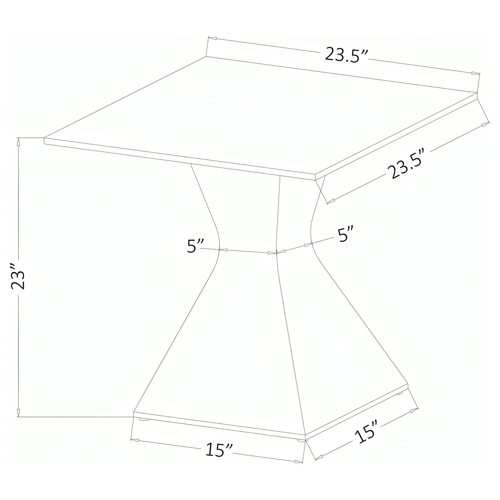 Jenny Polished Chrome End Table - Ornate Home