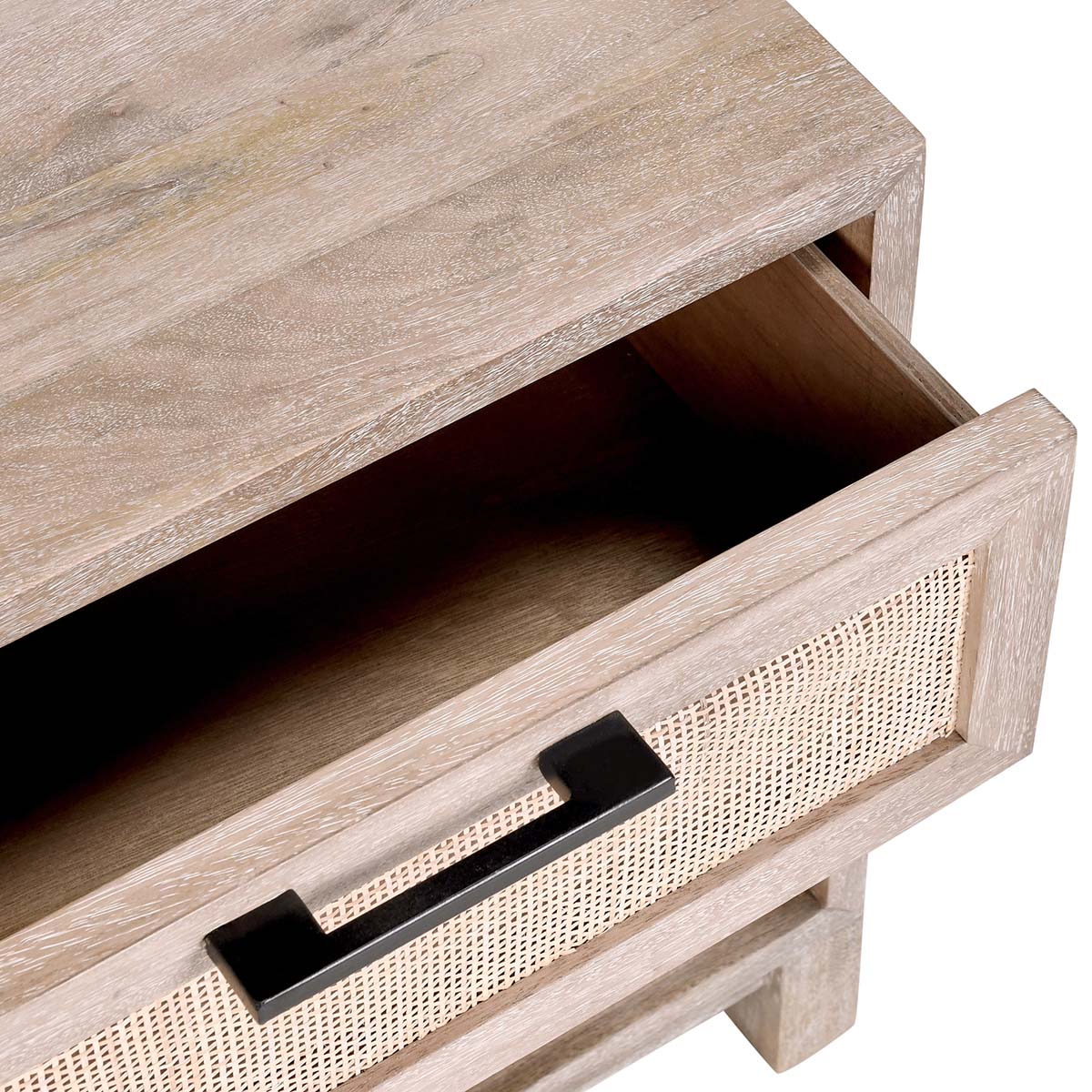 Jensen Brown Nightstand - Ornate Home