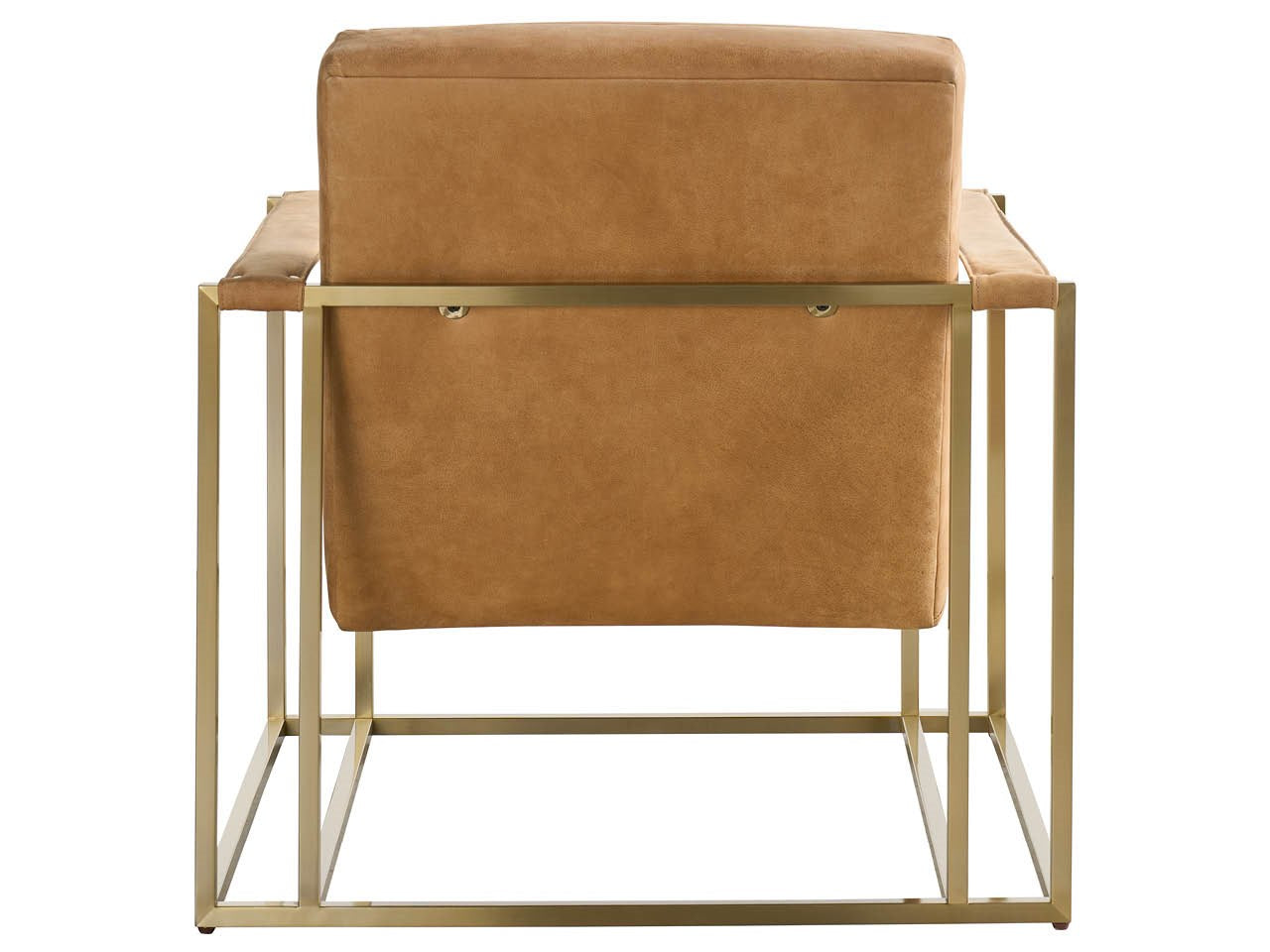 Jensen Sandstone/Antique Brass Accent Chair - Ornate Home