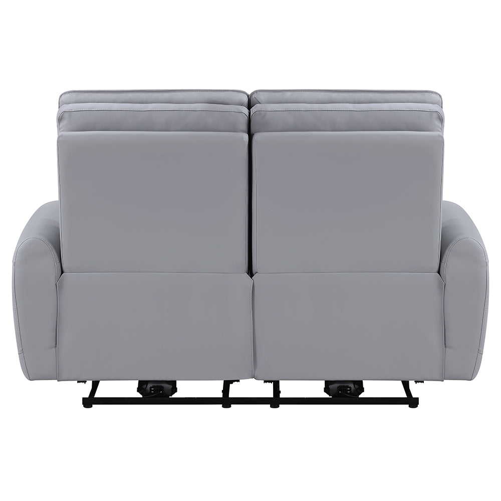 Jeromie Gray Power Motion Loveseat - Ornate Home