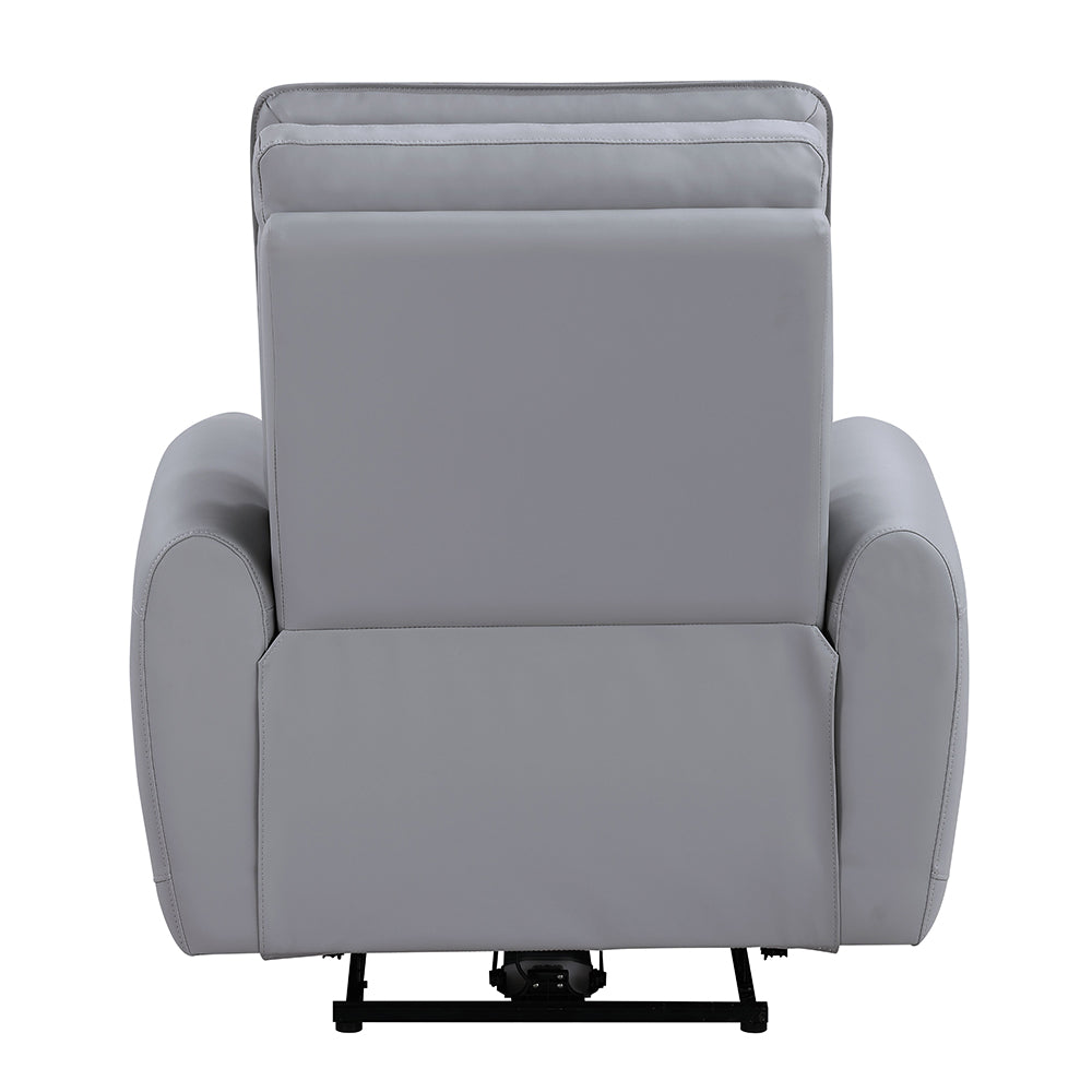 Jeromie Gray Power Motion Recliner - Ornate Home