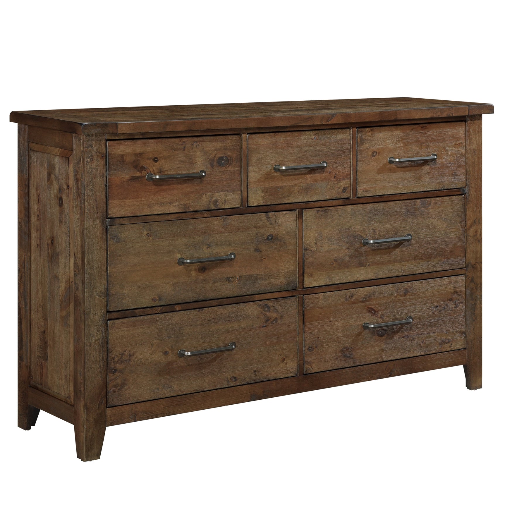 Jerrick Burnished Brown Dresser - Ornate Home