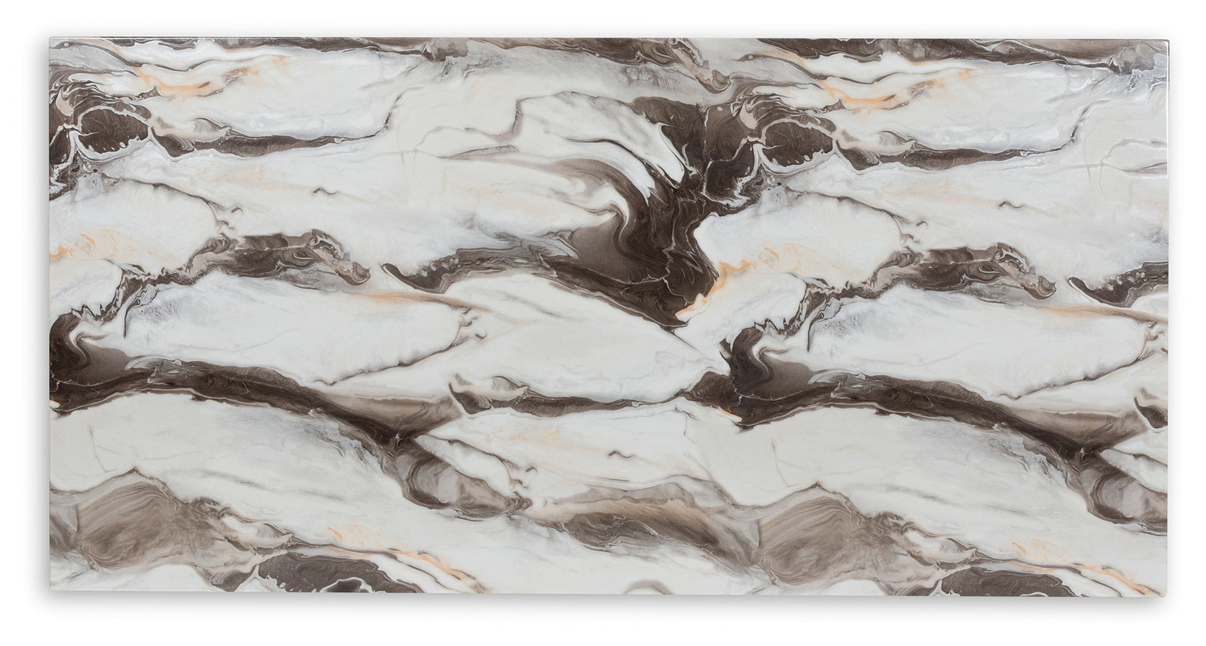 Jeshina Dark Brown/Beige Dining Table - Ornate Home