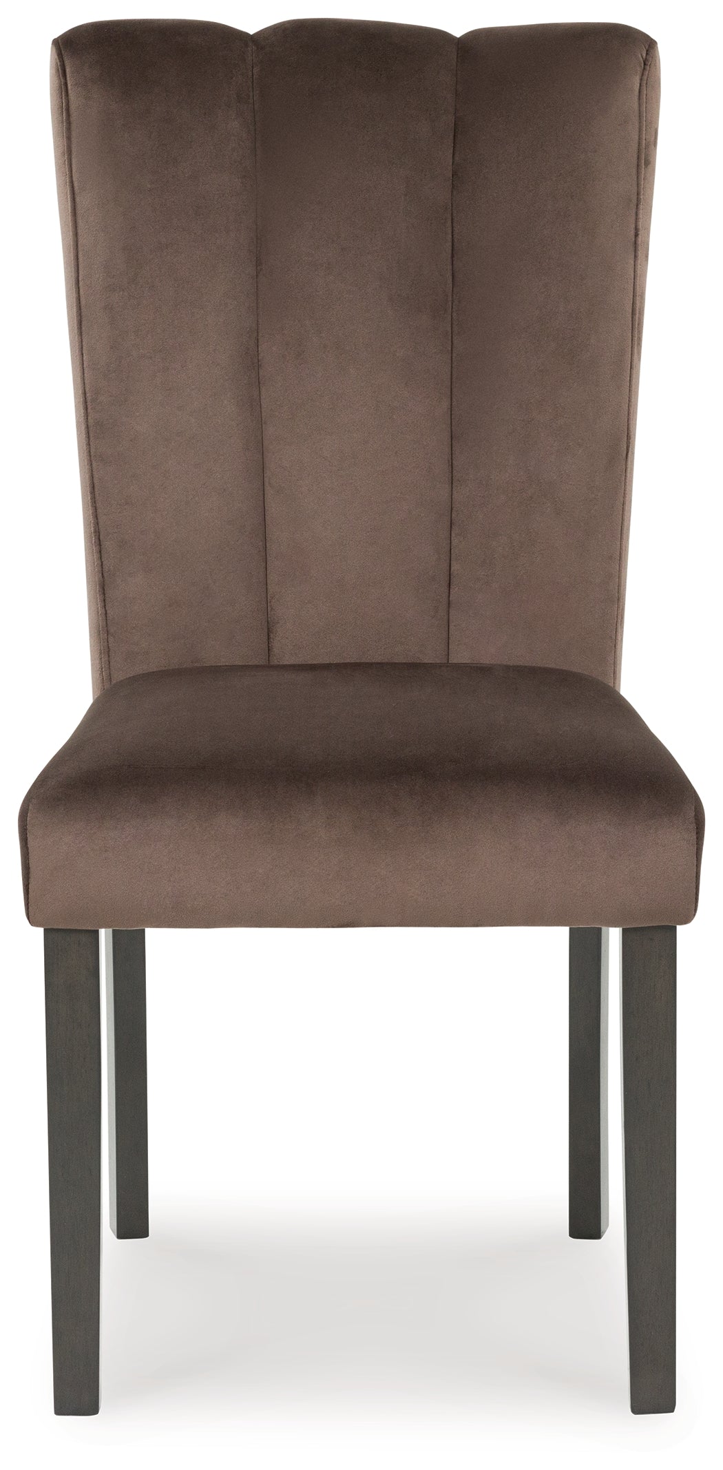 Jeshina Mocha/Dark Brown/Beige Dining Table and 4 Chairs - Ornate Home