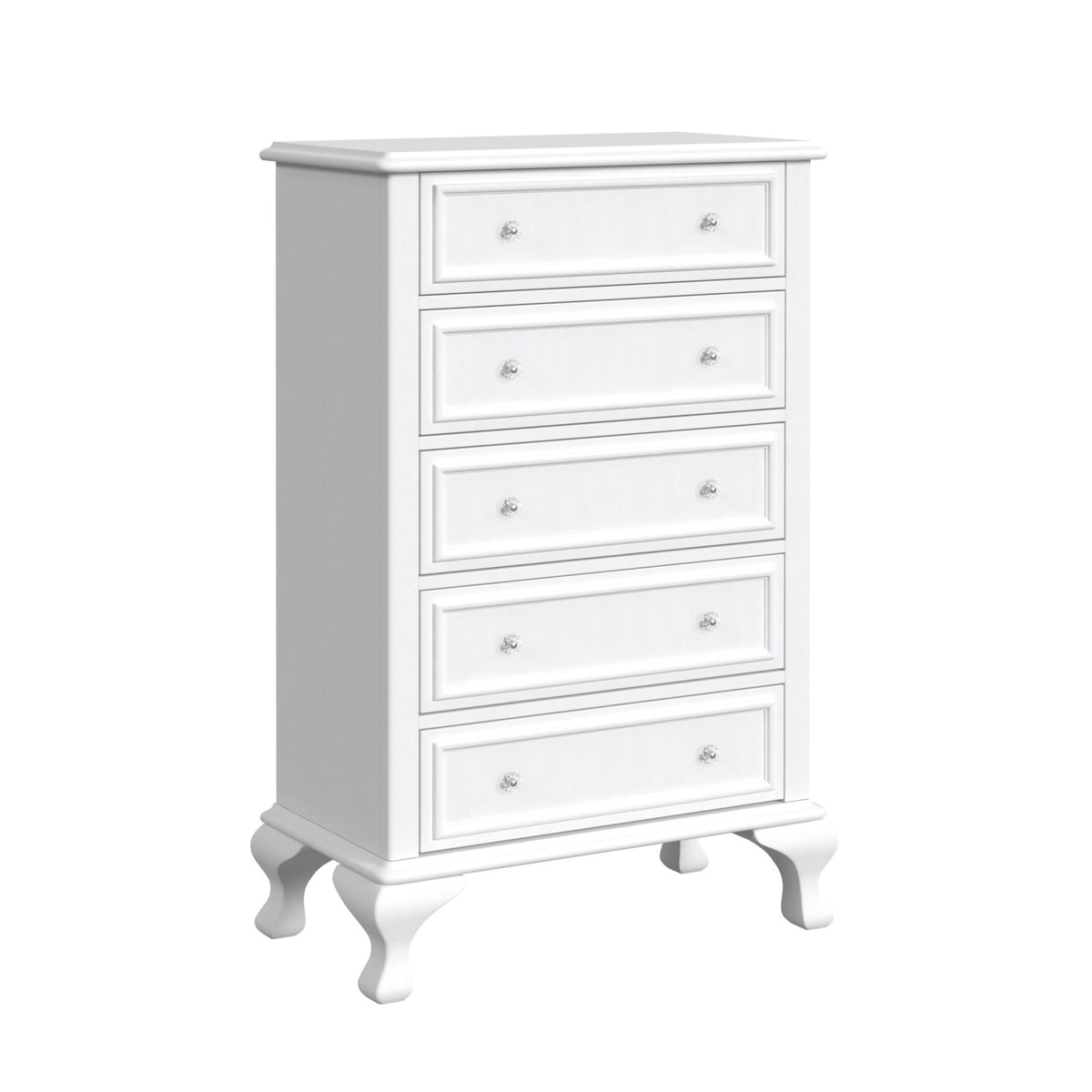 Jesse White 6-Piece Twin Panel Bedroom Set - Ornate Home