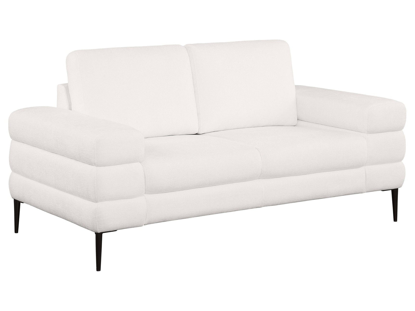 Jessel Ivory Loveseat - Ornate Home