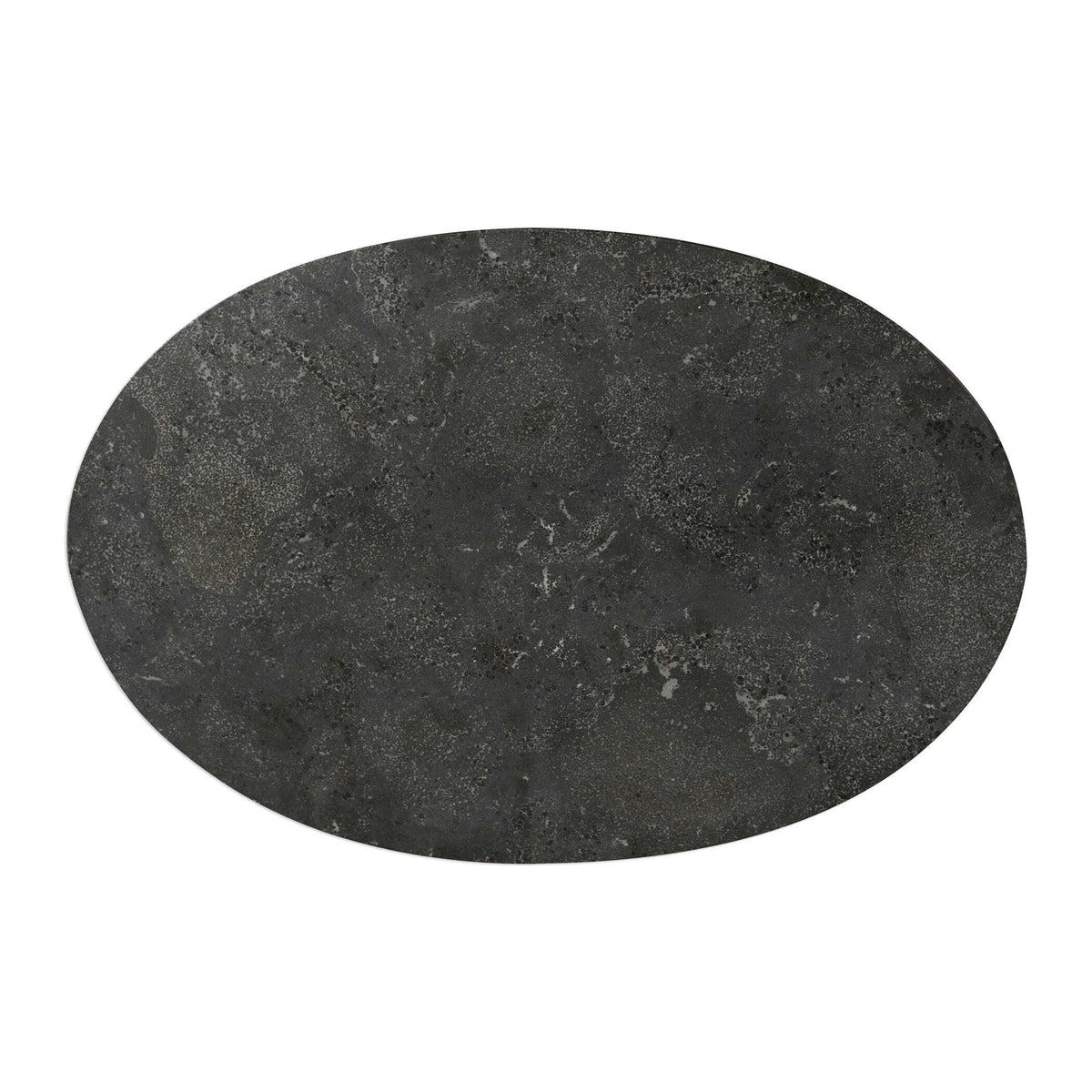 Jessenia Gold/Gray Stone Accent Table - Ornate Home
