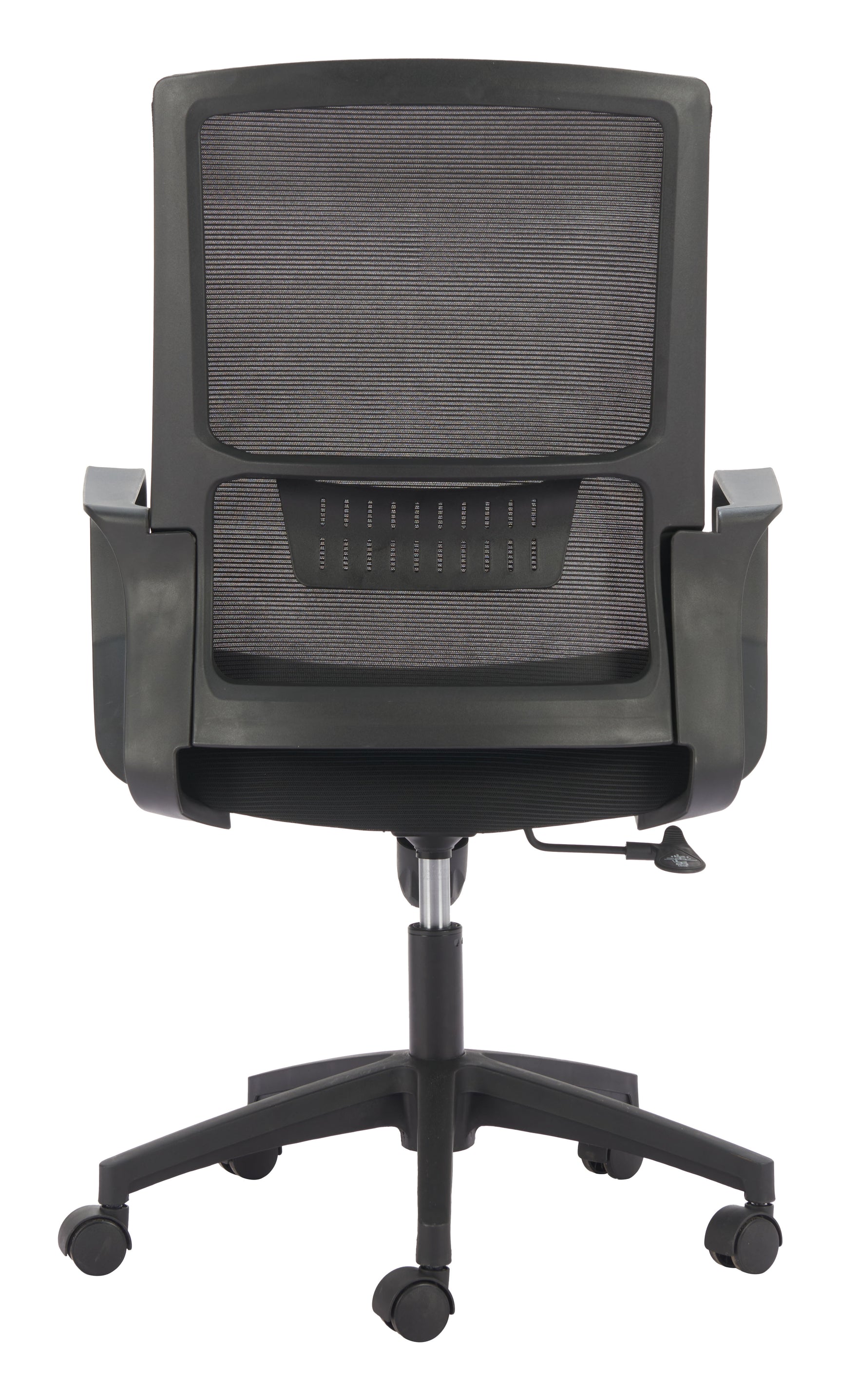 Jett Black Low Back Office Chair - Ornate Home