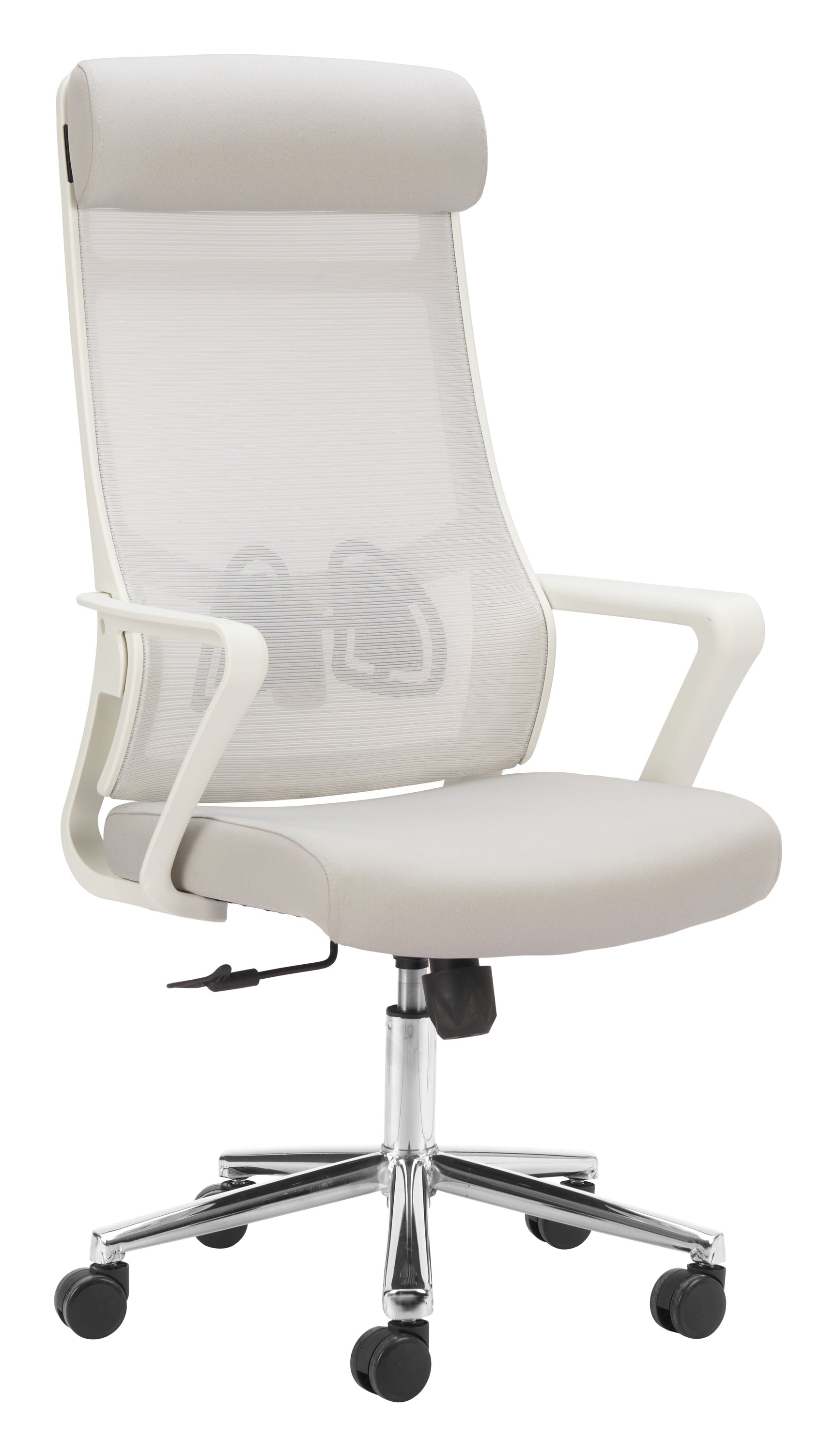 Jett Light Gray High Back Office Chair - Ornate Home