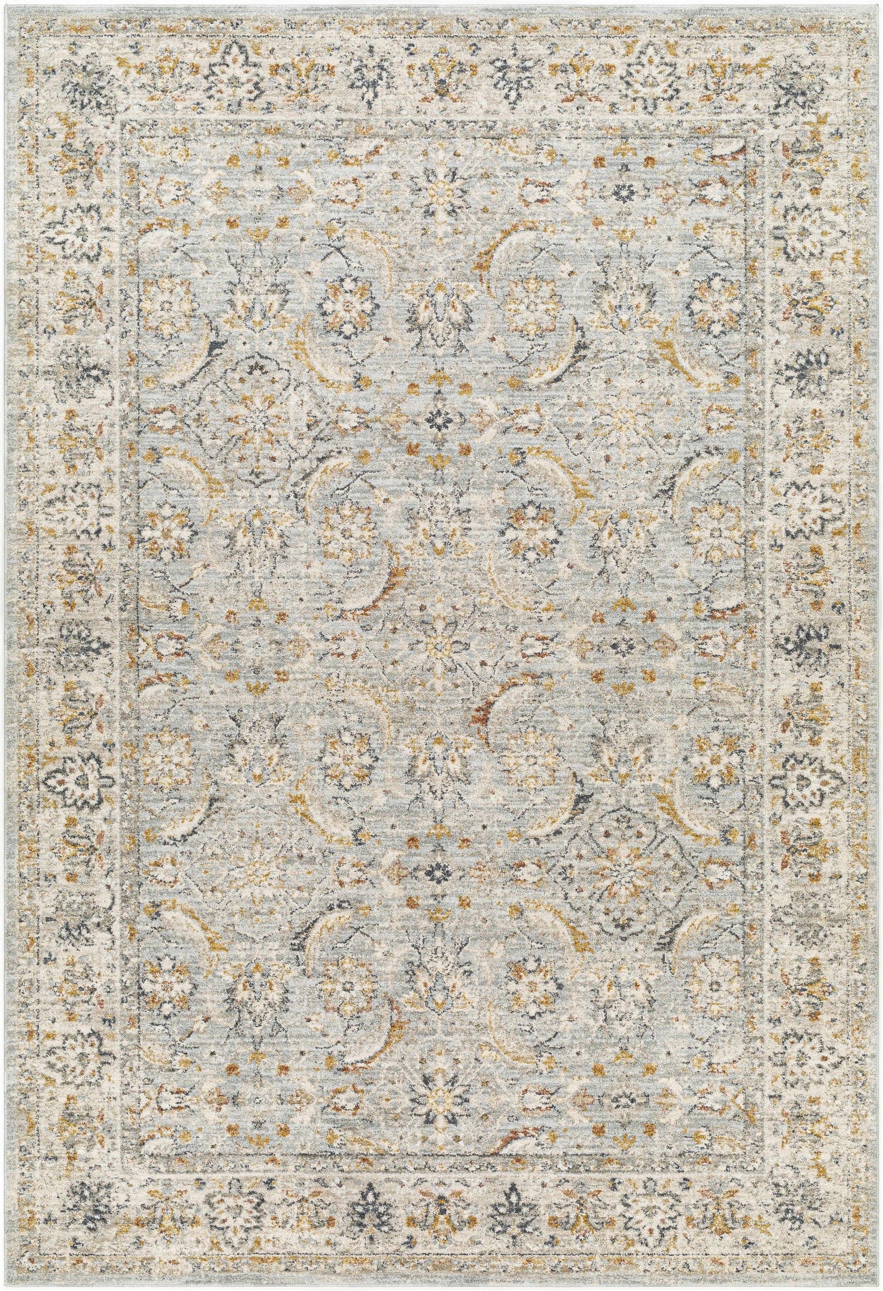 Jeven Blue Area Rug - Clearance - Ornate Home