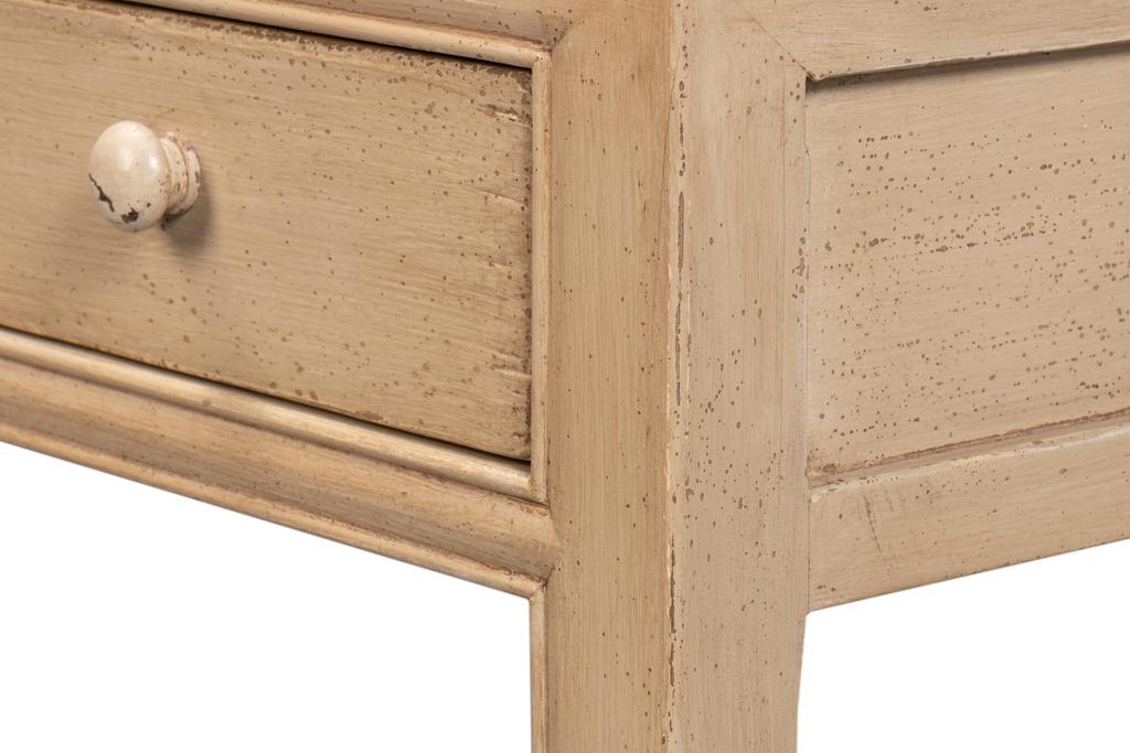 Jeweler's Ivory Console Table - Ornate Home