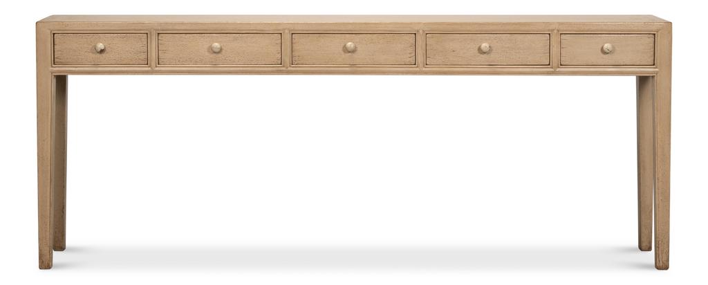 Jeweler's Ivory Console Table - Ornate Home