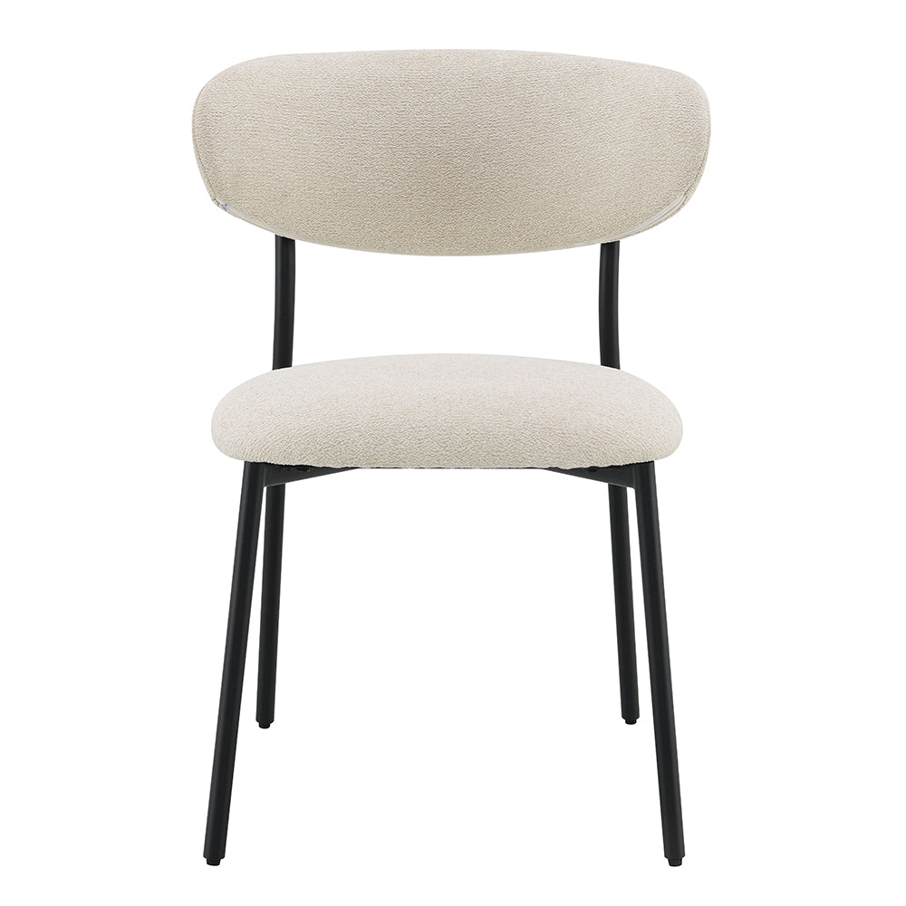 Jirina Beige Side Chair (Set of 2) - Ornate Home