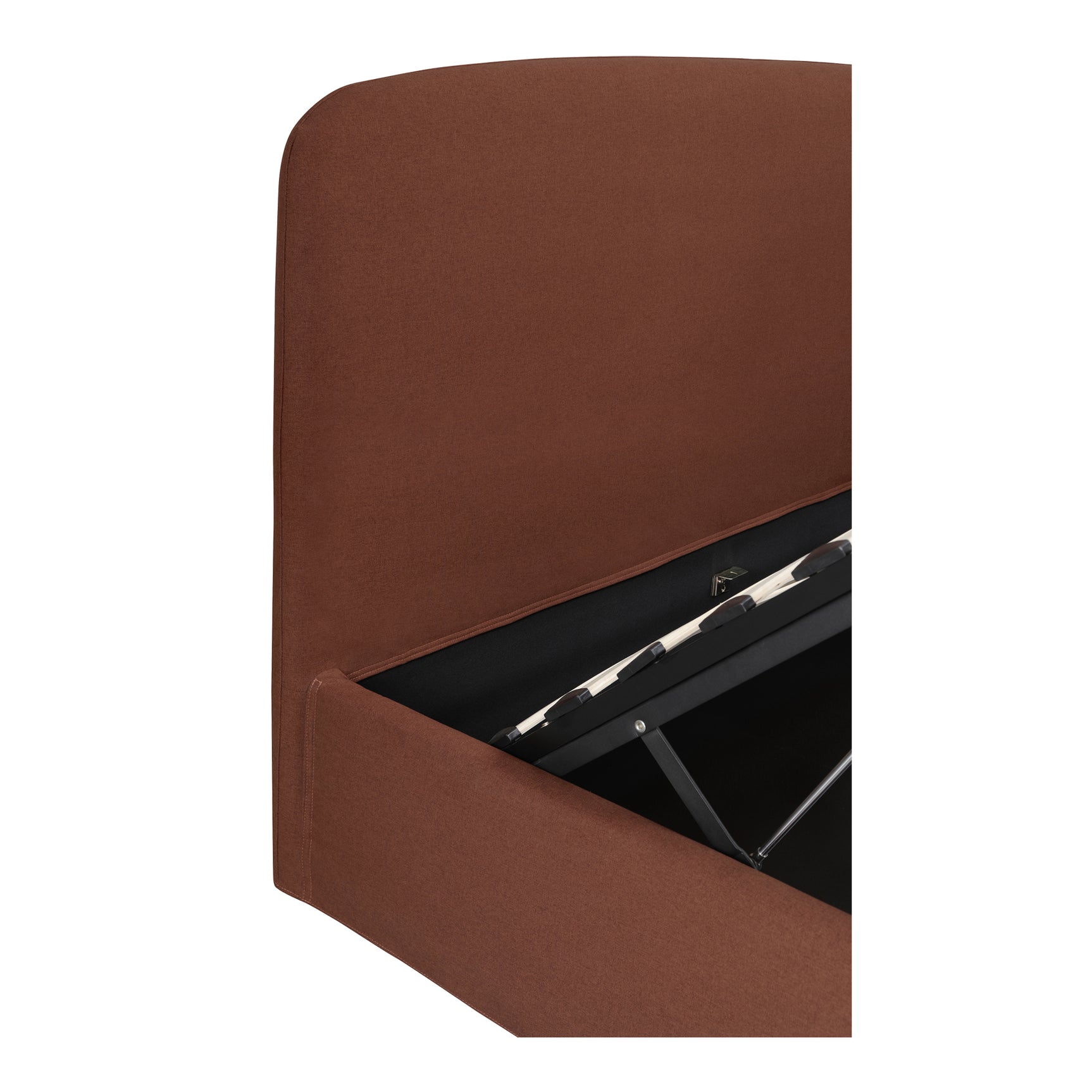 Joan Rust Queen Storage Bed - Ornate Home