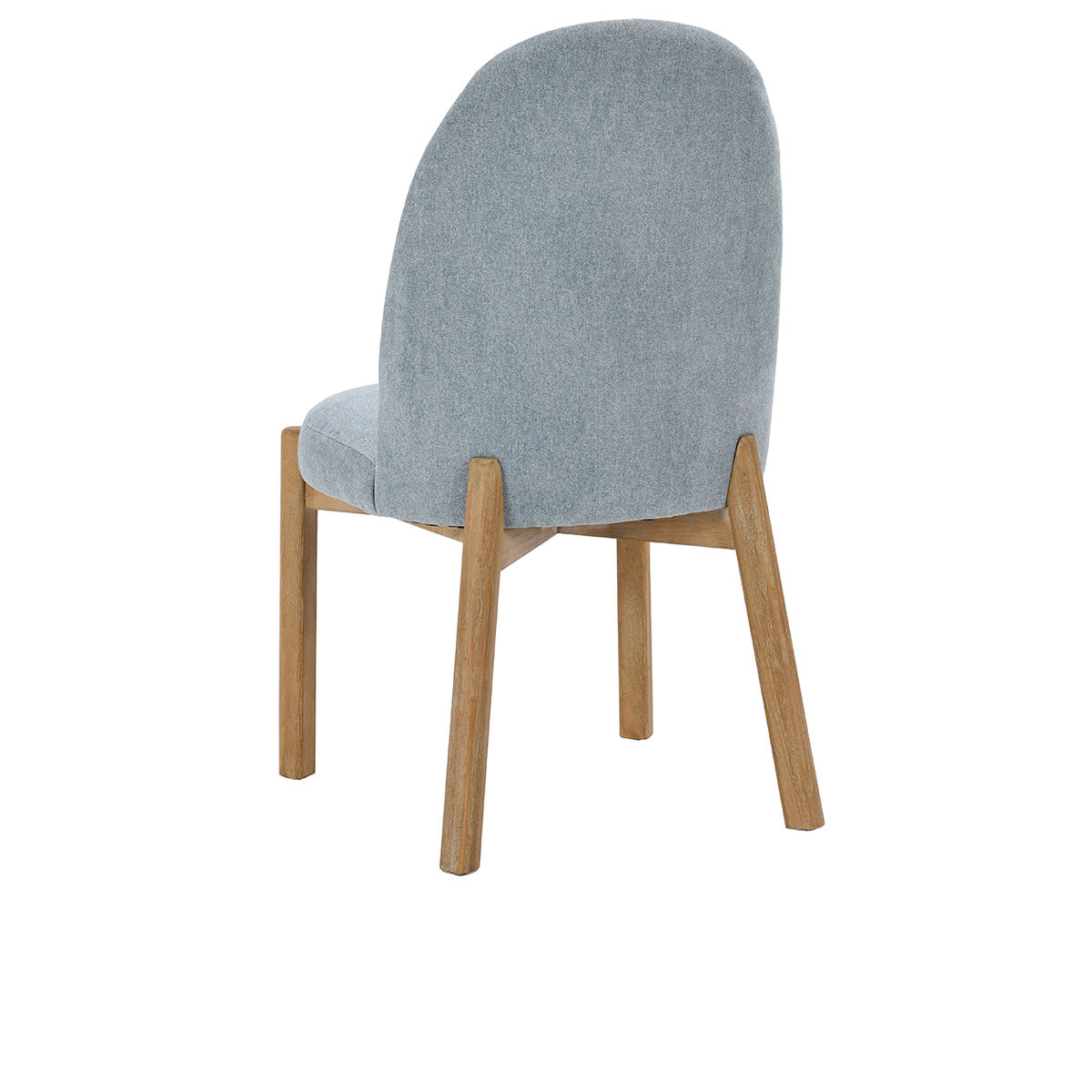 Joanie Dream Blue Upholstered Dining Chair - Ornate Home