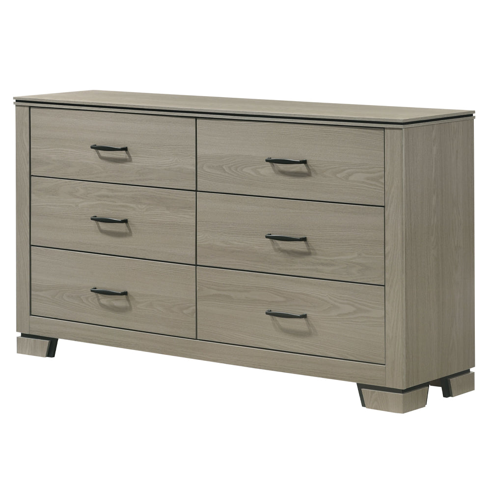 Joanna Weathered Gray Dresser - Ornate Home