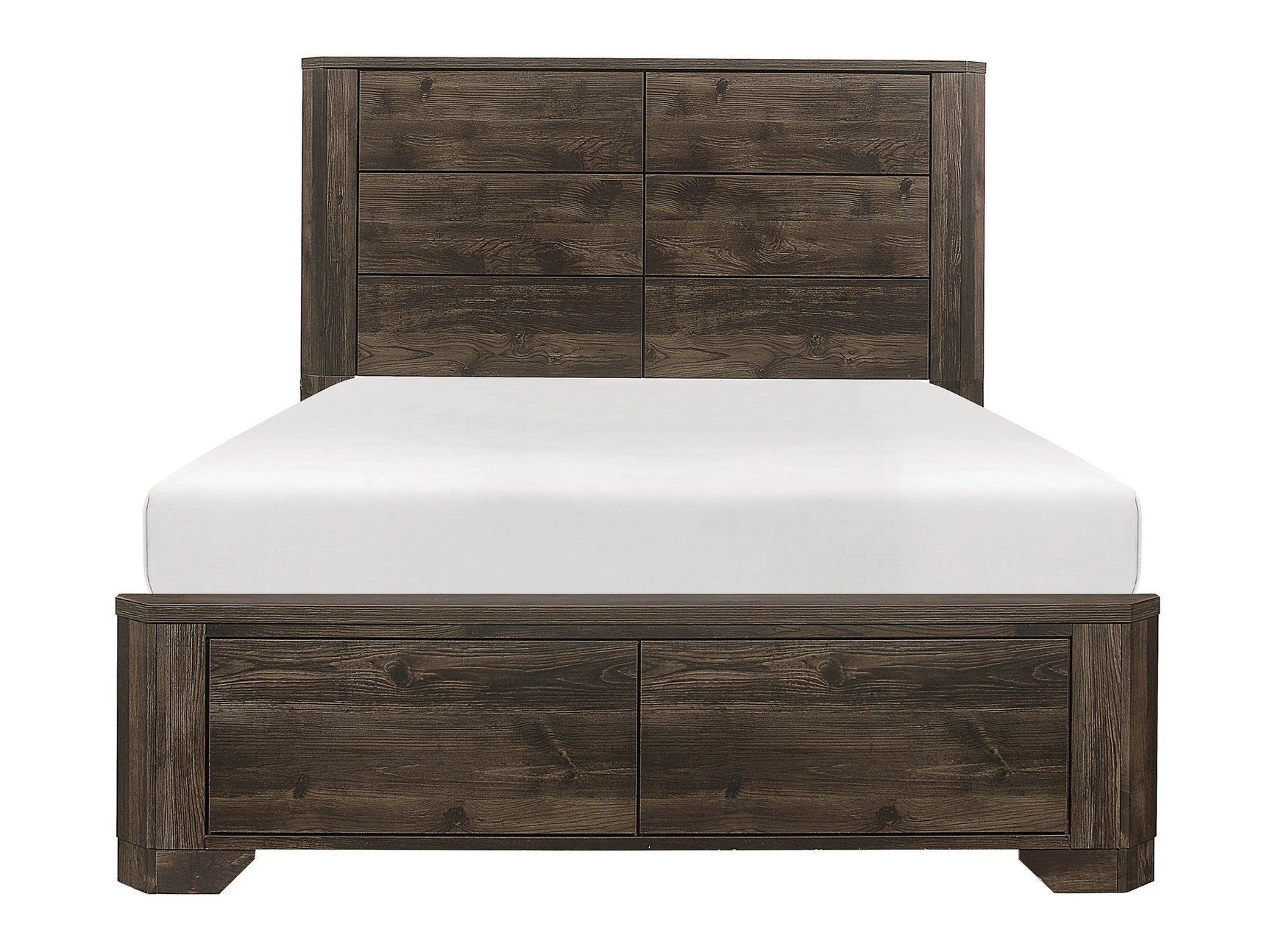 Jocelyn Brown Queen Bed - Ornate Home