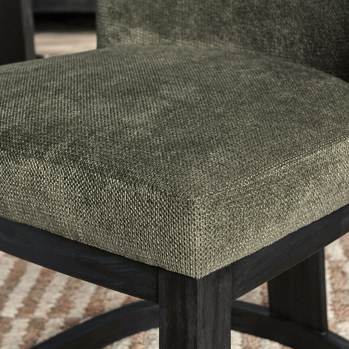 Jocelyn Herb Green Upholstered Dining Chair - Ornate Home